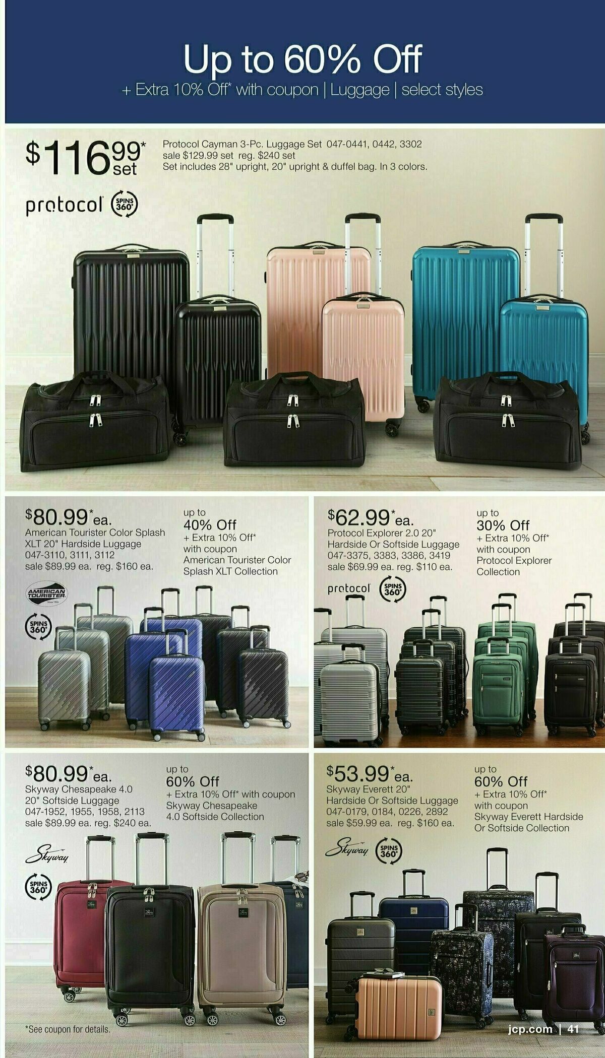 JCPenney Semi-Annual Home Sale Weekly Ad from October 6