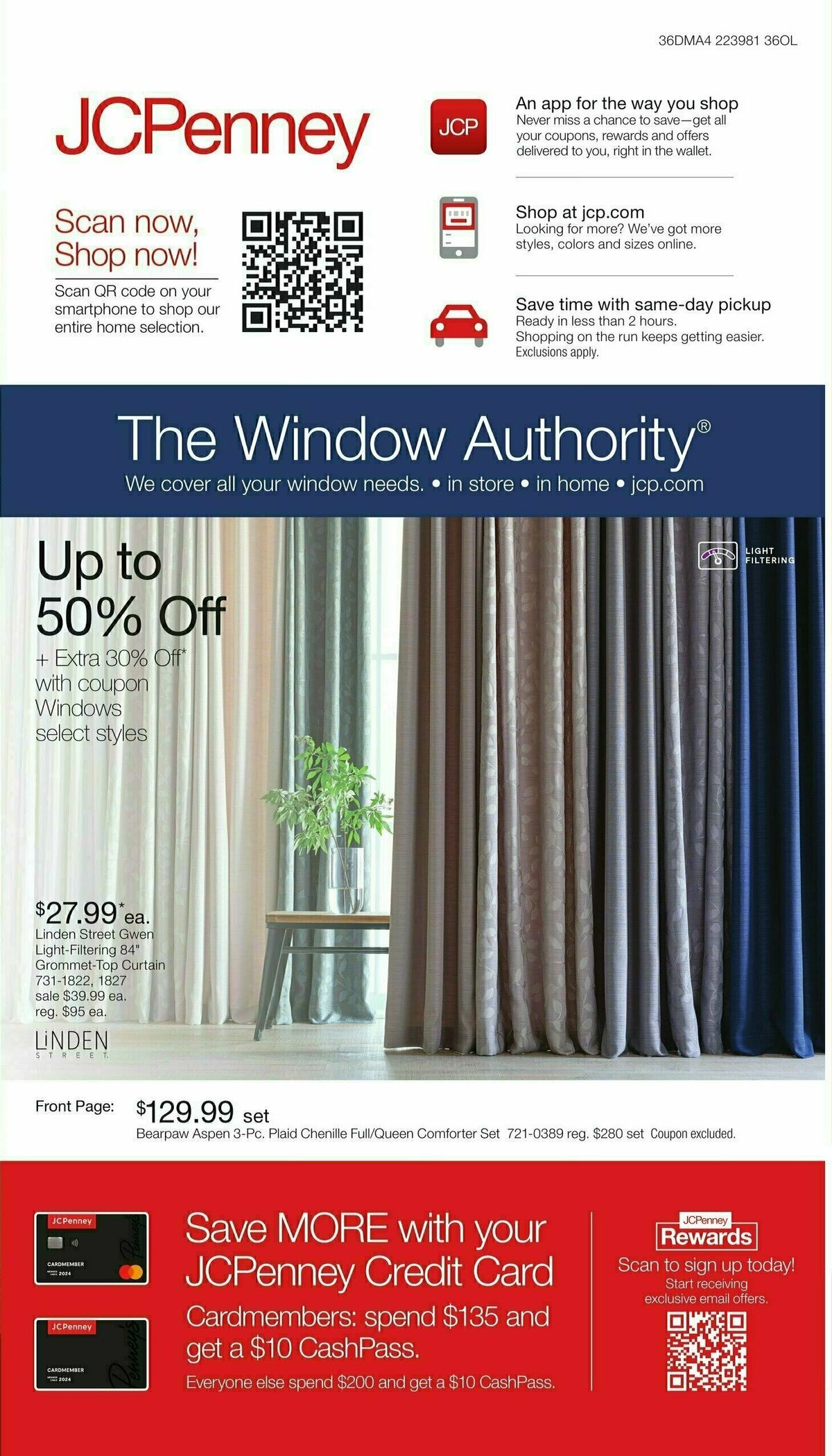 JCPenney Semi-Annual Home Sale Weekly Ad from October 6