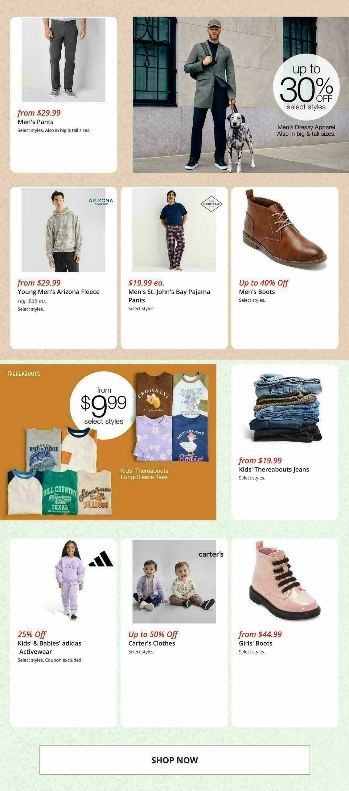 JCPenney Weekly Ad from October 9