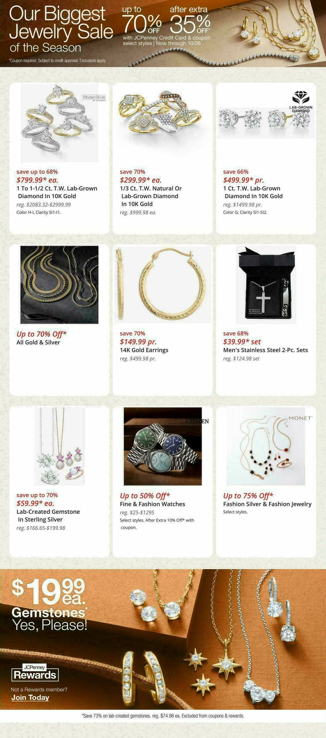 JCPenney Weekly Ad from October 9