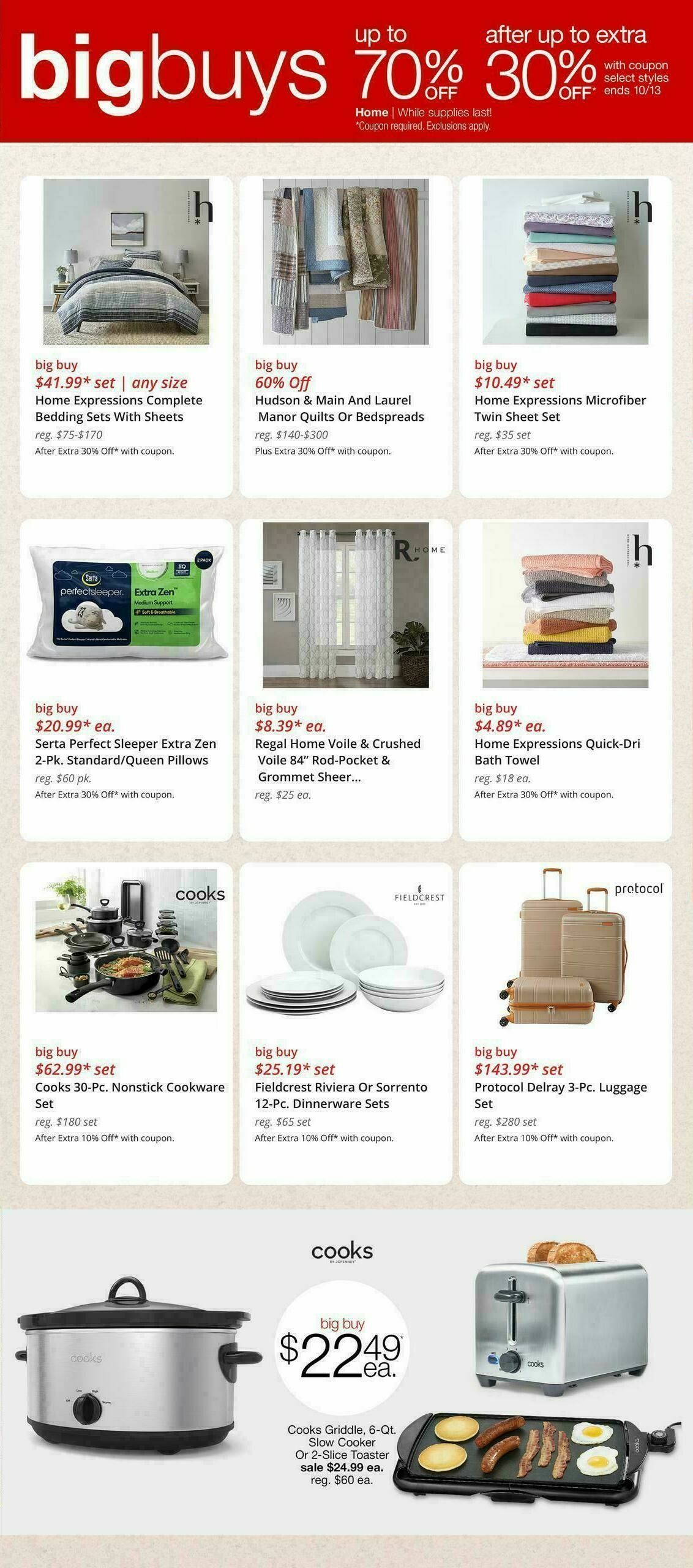 JCPenney Weekly Ad from October 9
