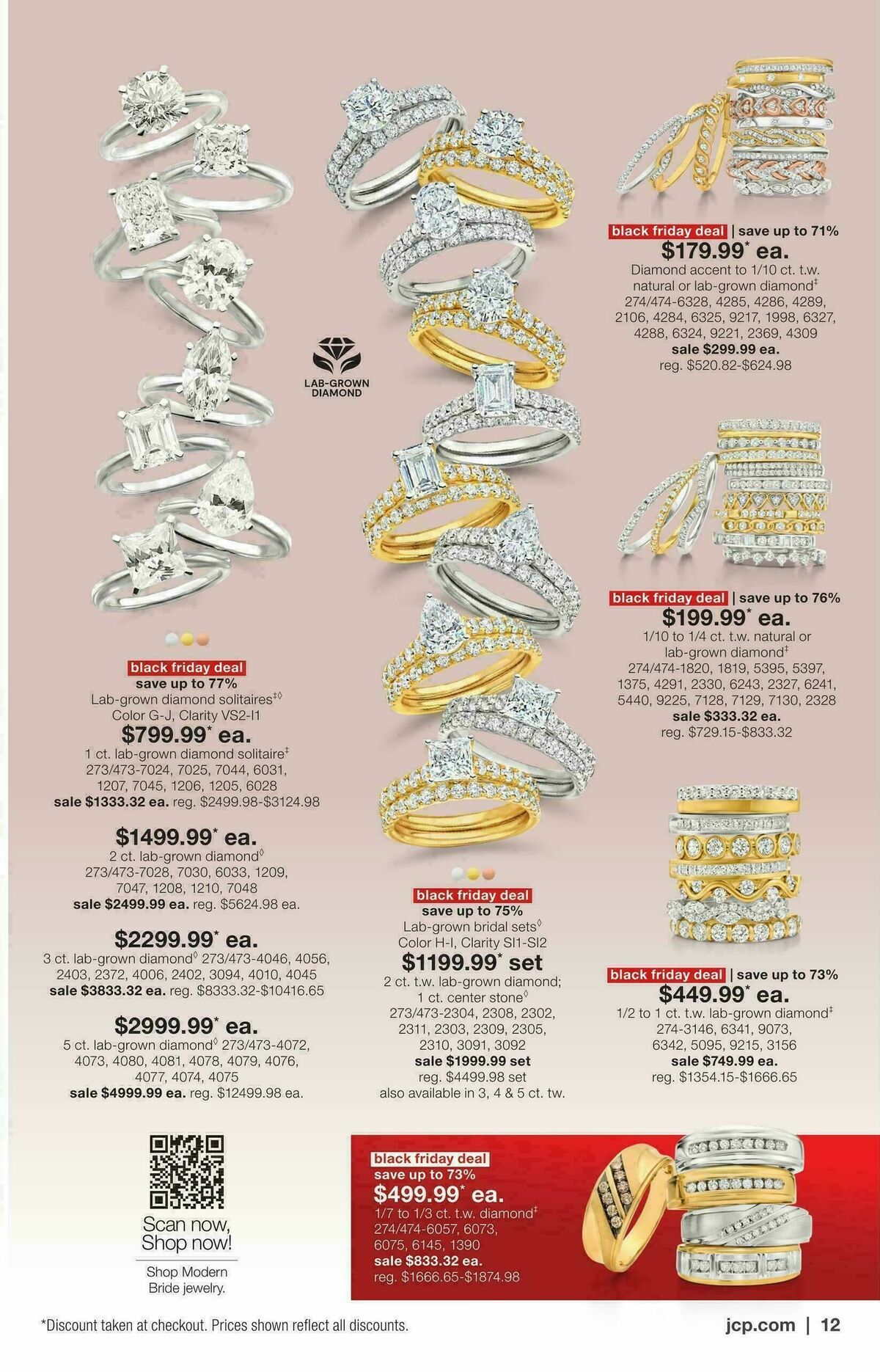 JCPenney Black Friday Early Access Jewelry Deals Weekly Ad from October 27