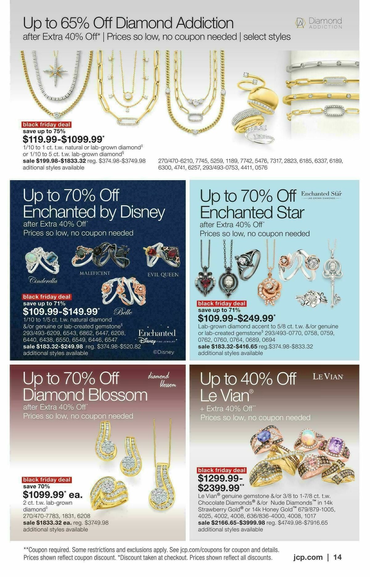 JCPenney Black Friday Early Access Jewelry Deals Weekly Ad from October 27