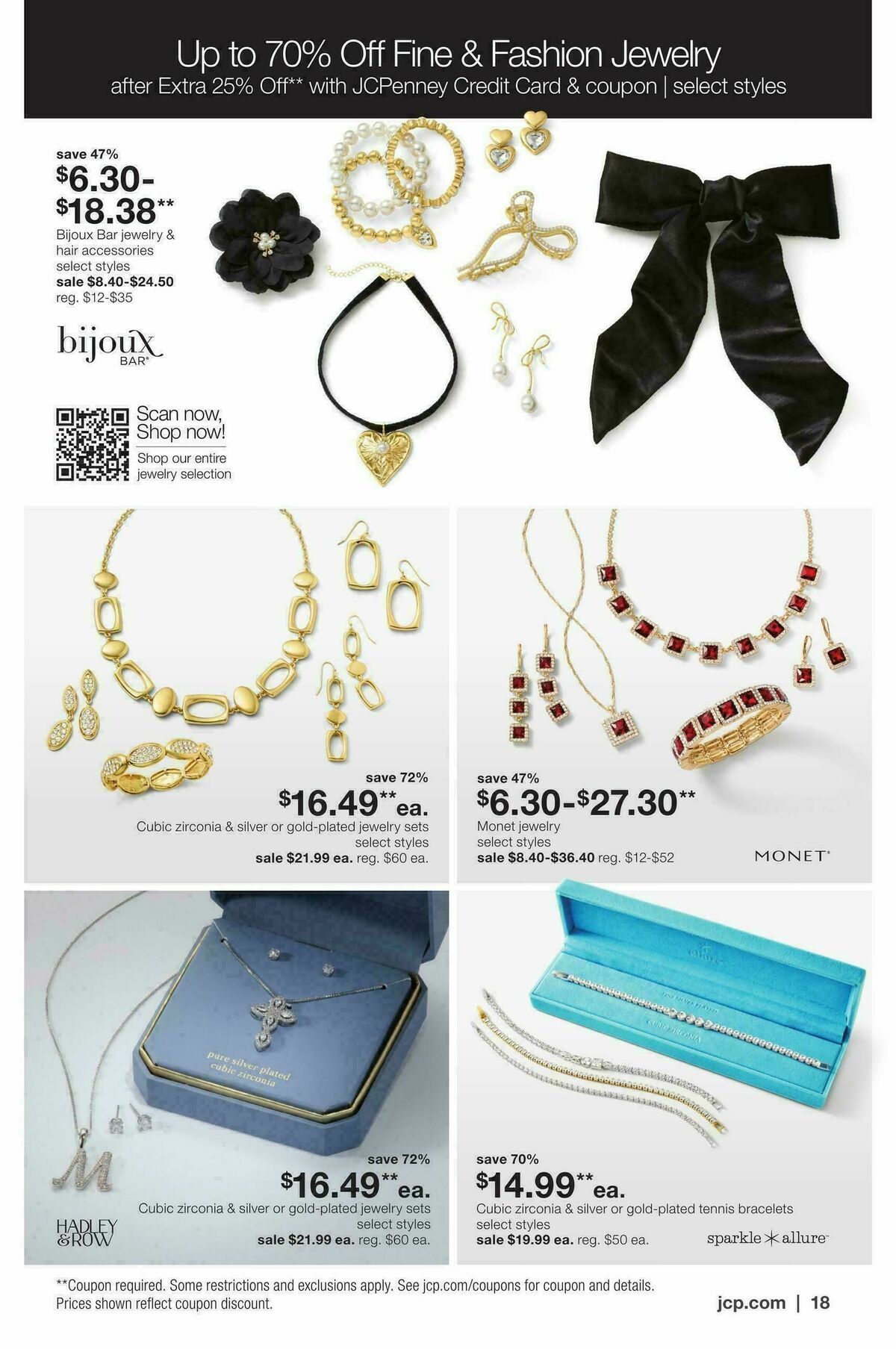 JCPenney Black Friday Early Access Jewelry Deals Weekly Ad from October 27