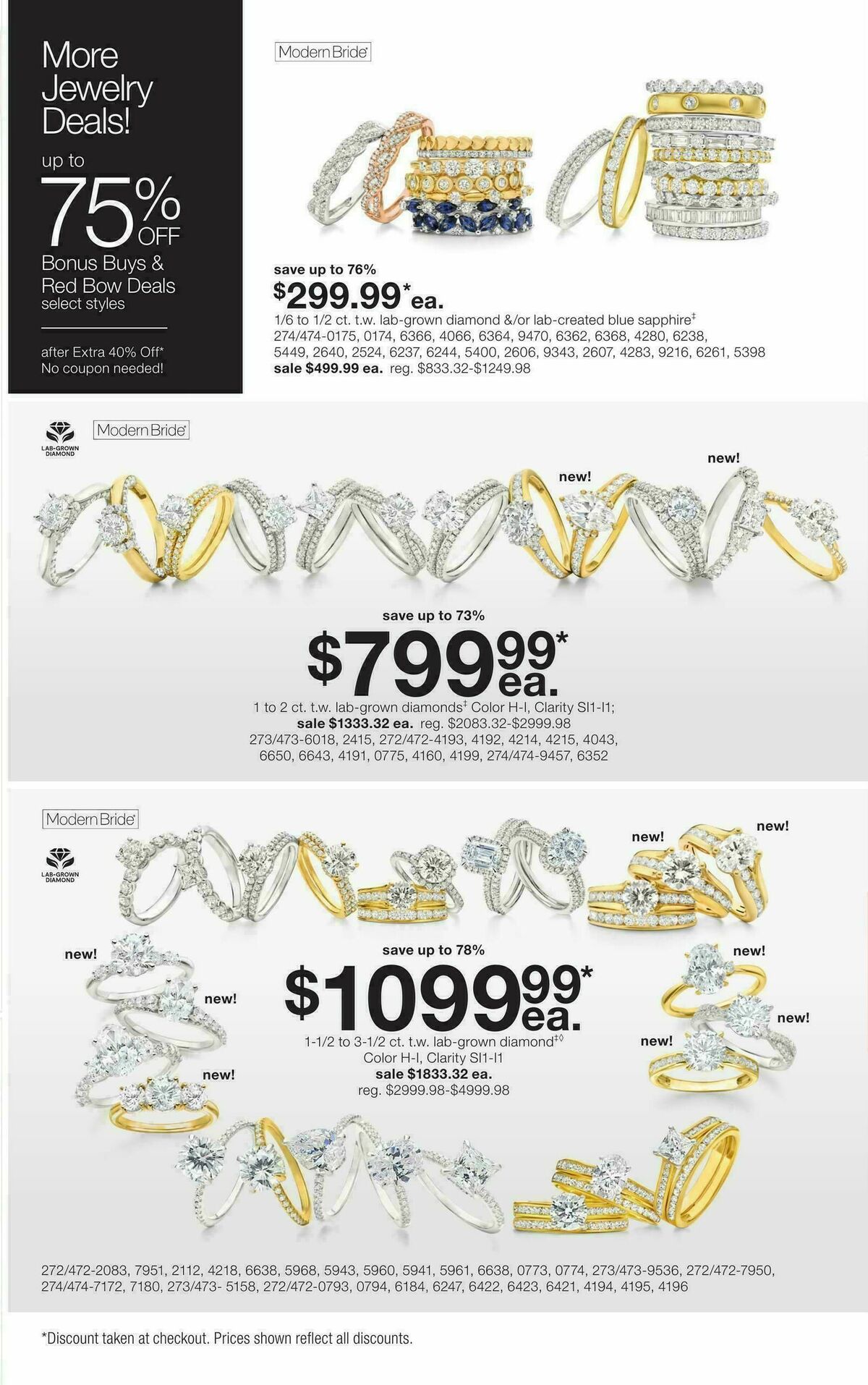 JCPenney Black Friday Early Access Jewelry Deals Weekly Ad from October 27