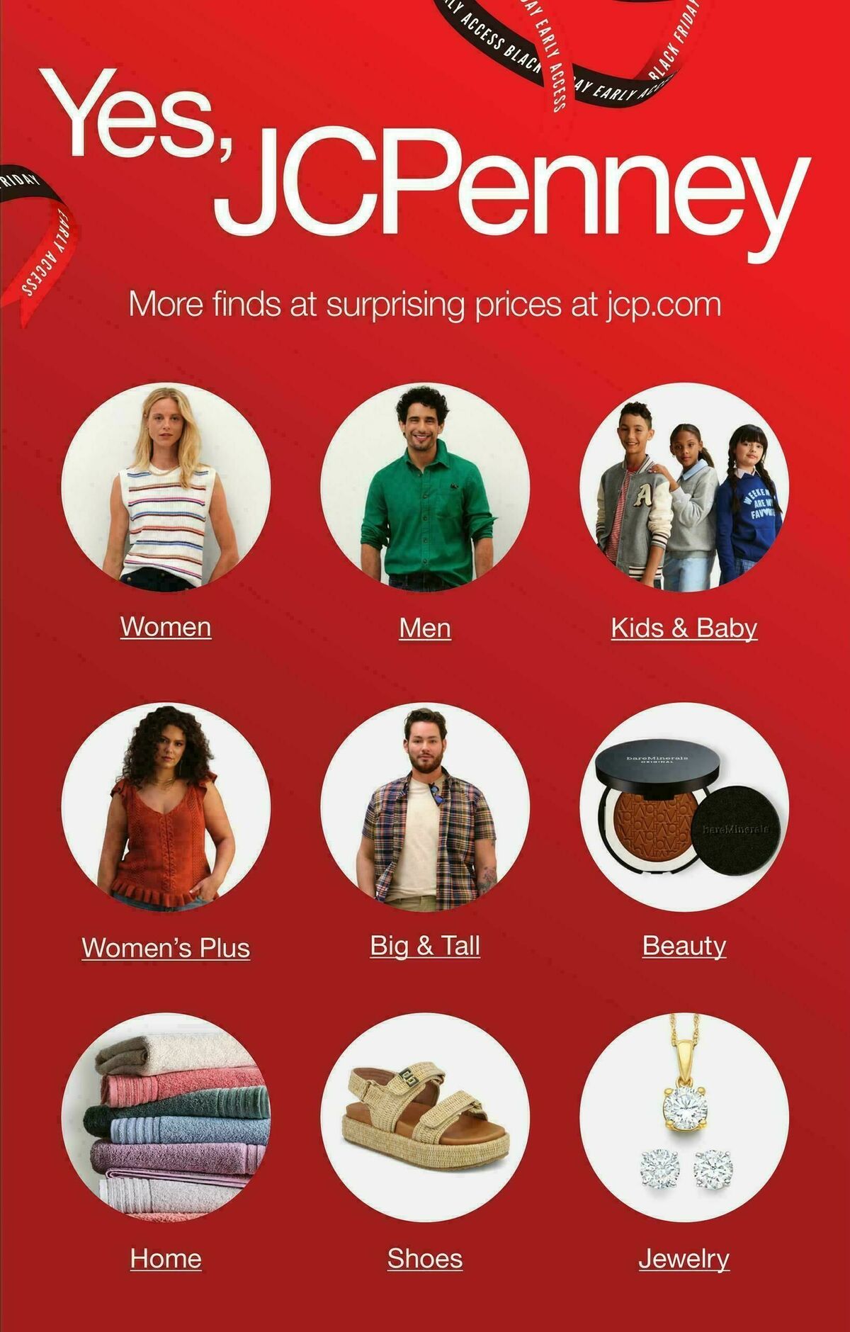 JCPenney Black Friday Early Access Jewelry Deals Weekly Ad from October 27