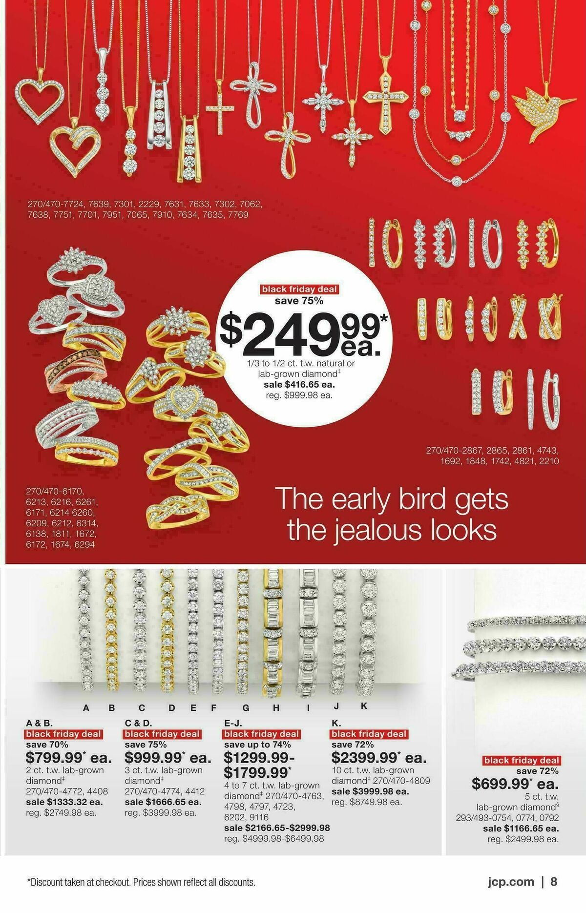 JCPenney Black Friday Early Access Jewelry Deals Weekly Ad from October 27