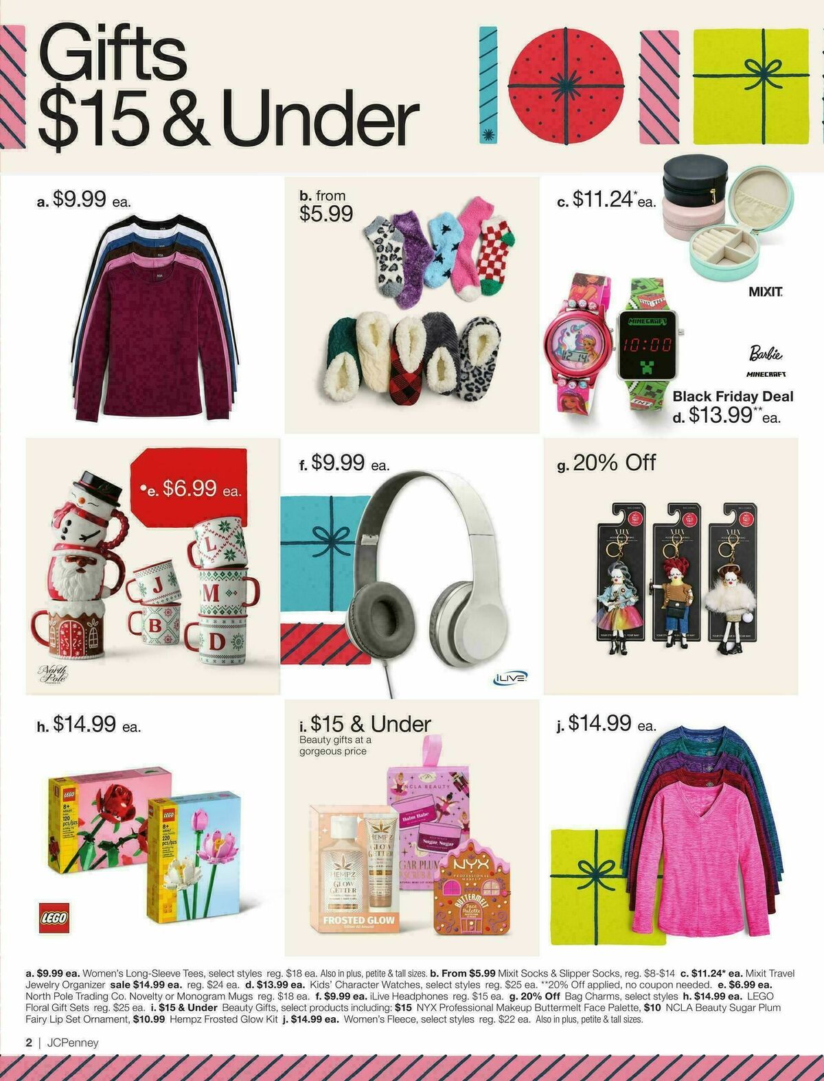 JCPenney Holiday Gift Guide Weekly Ad from November 5