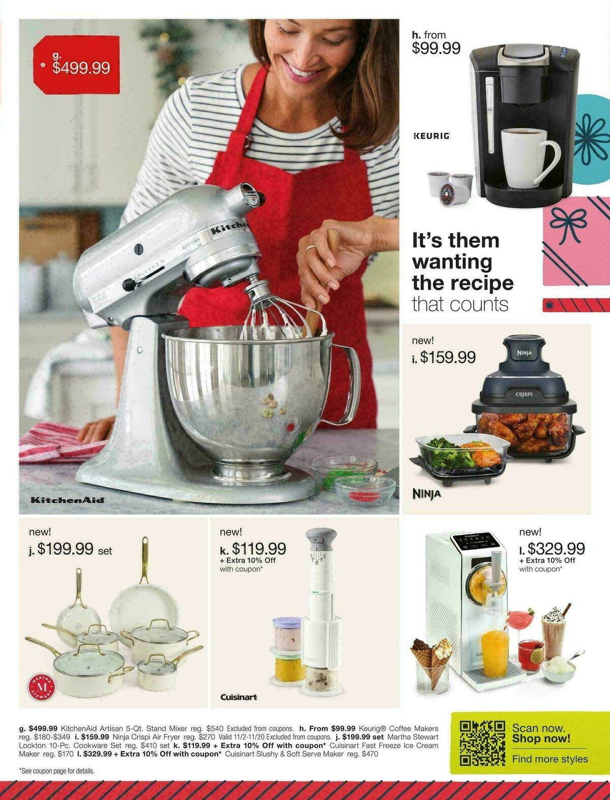 JCPenney Holiday Gift Guide Weekly Ad from November 5