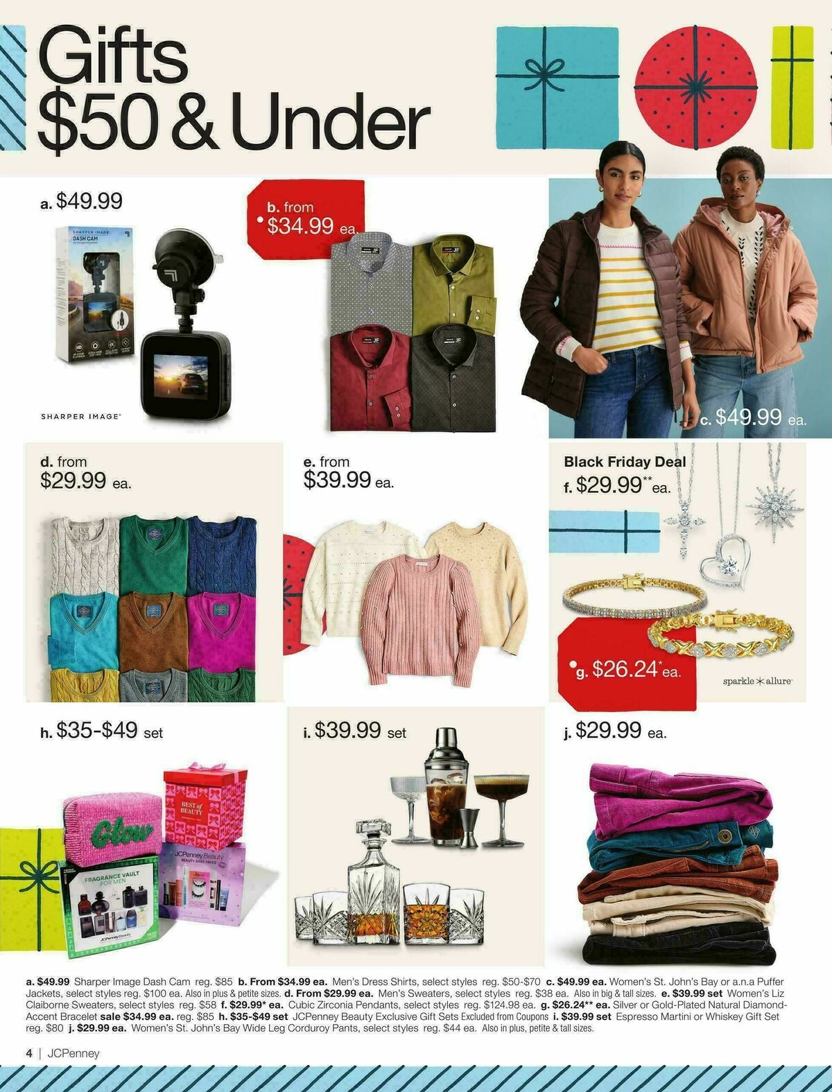 JCPenney Holiday Gift Guide Weekly Ad from November 5