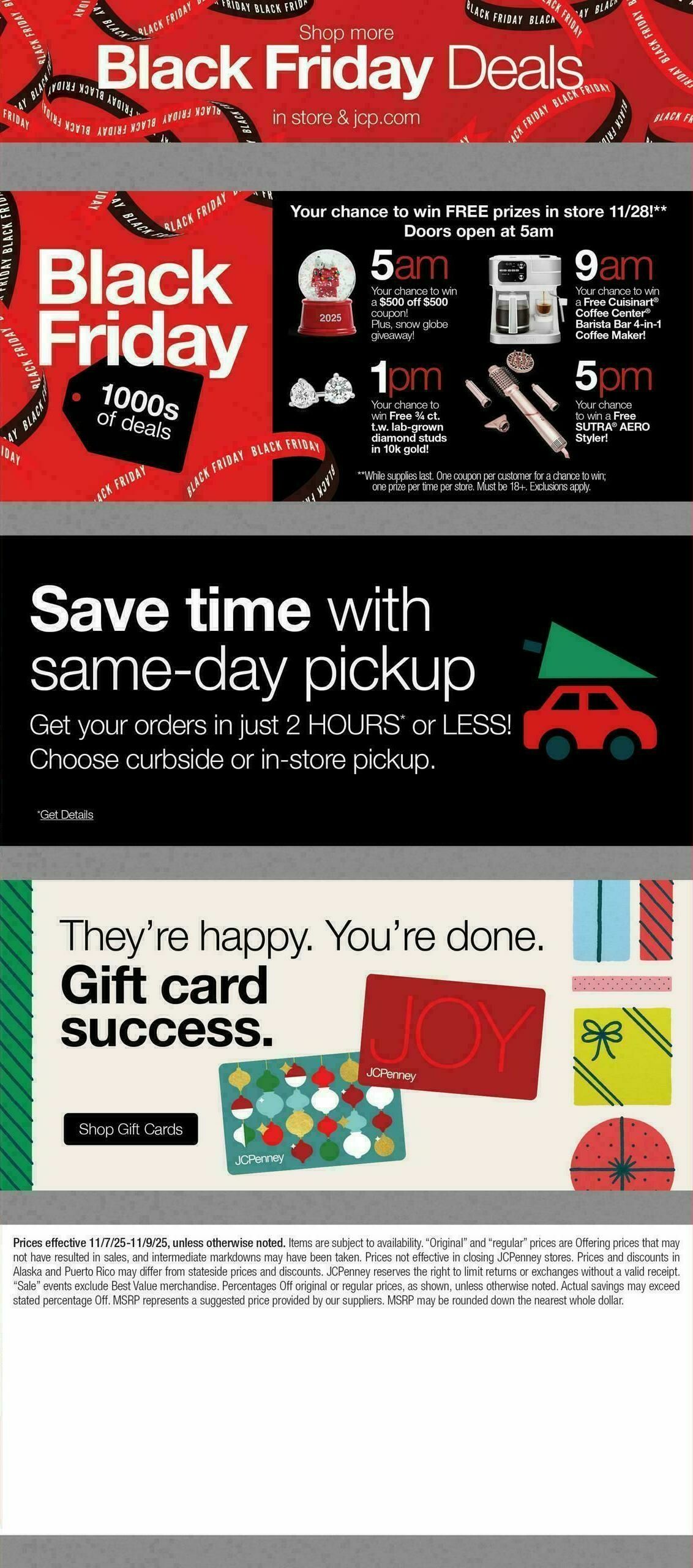 JCPenney Home Deals Weekly Ad from November 7