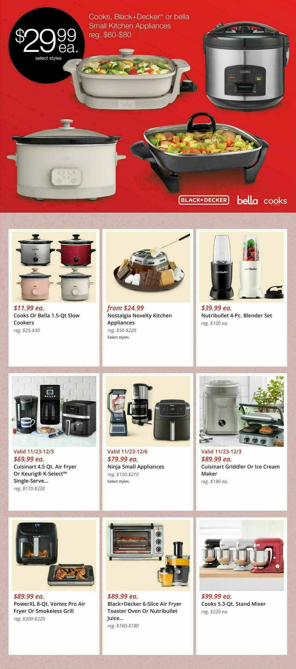 JCPenney Home Deals Weekly Ad from November 7
