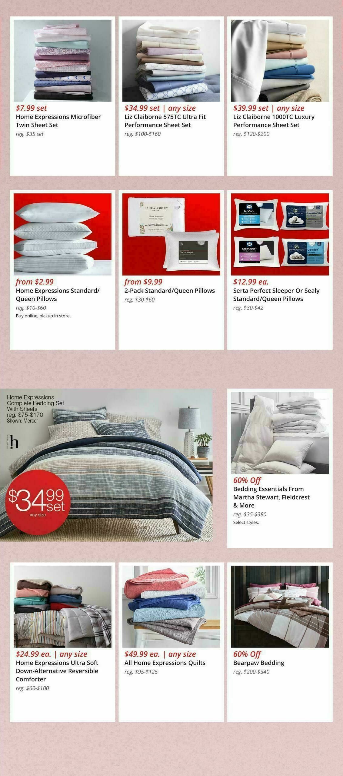 JCPenney Home Deals Weekly Ad from November 7