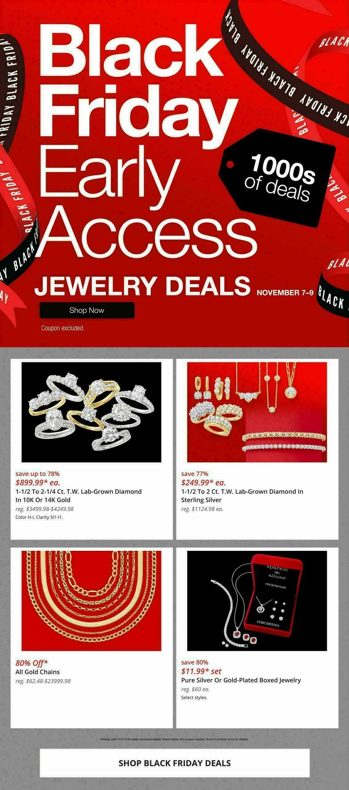 JCPenney Jewelry Deals Weekly Ad from November 7