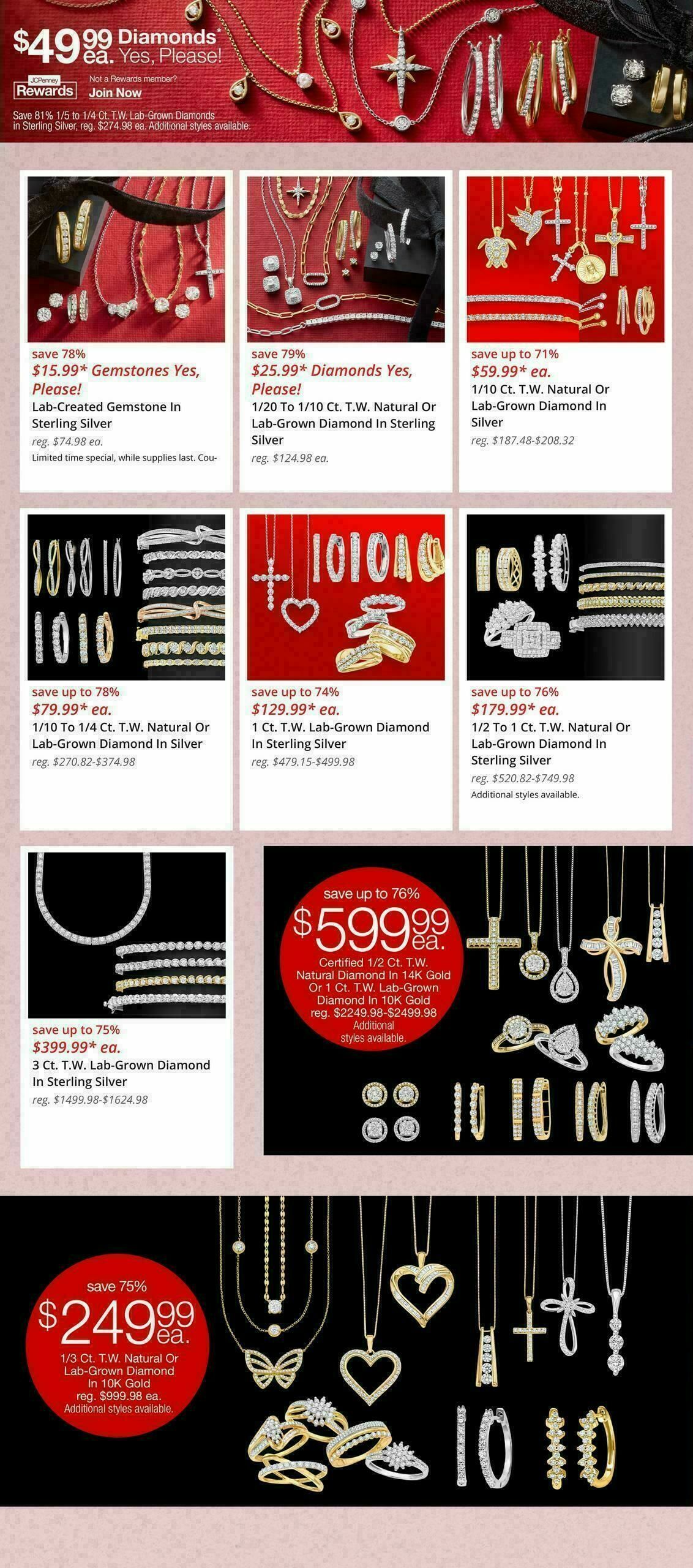 JCPenney Jewelry Deals Weekly Ad from November 7