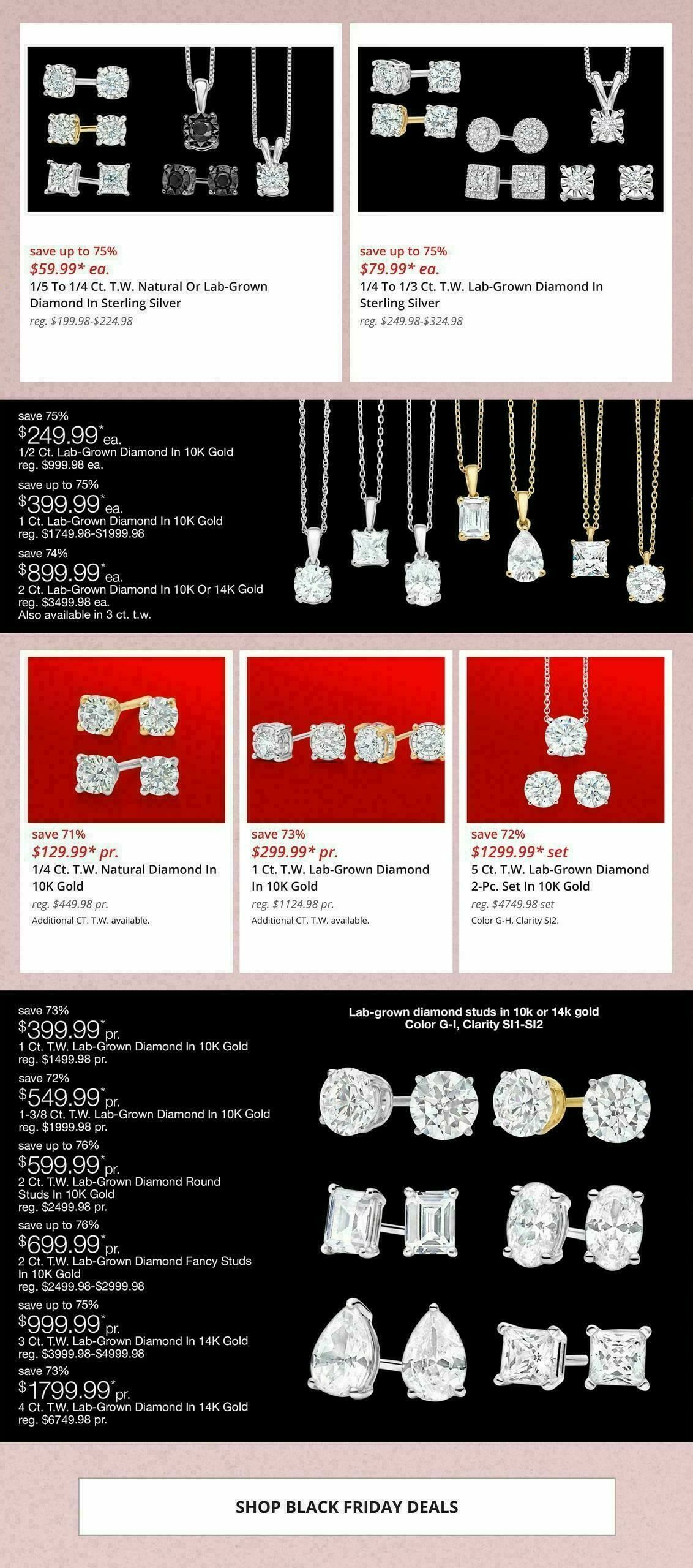 JCPenney Jewelry Deals Weekly Ad from November 7