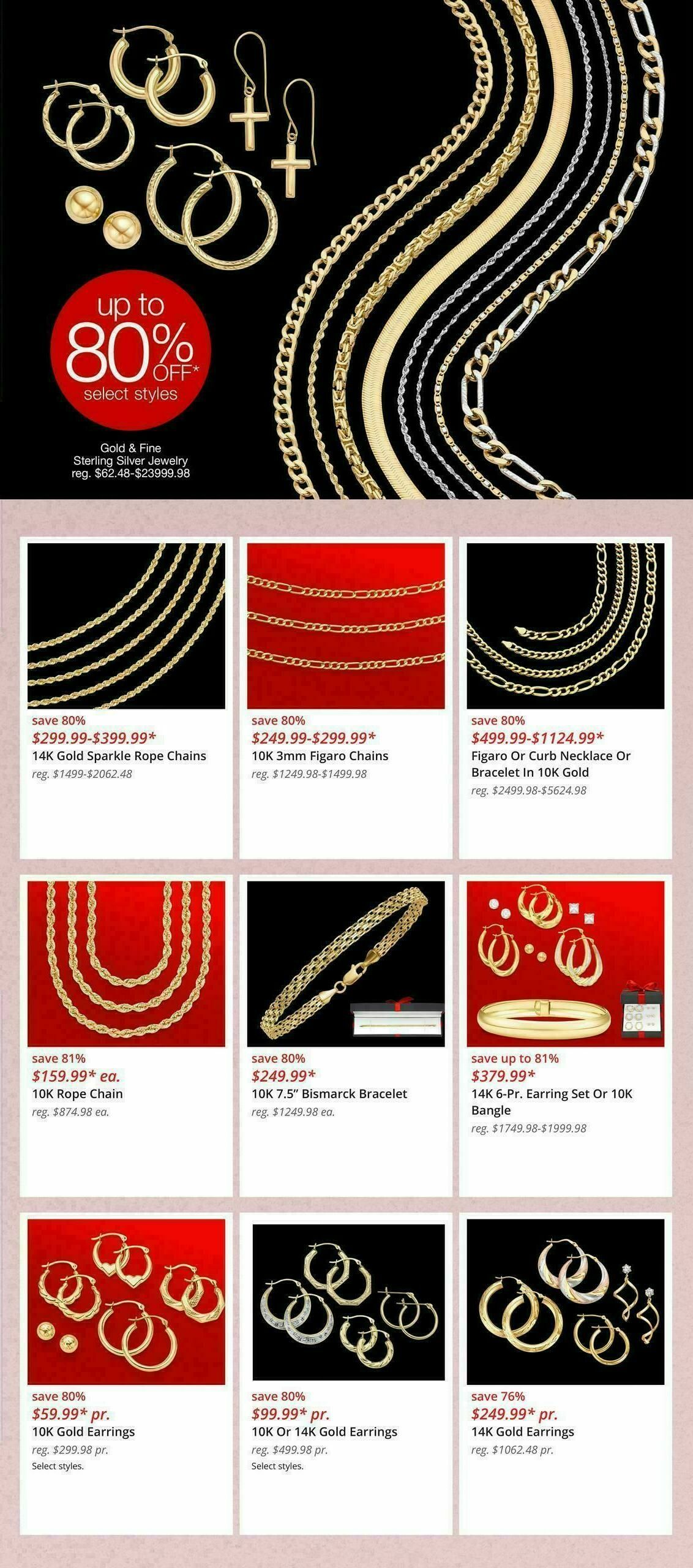 JCPenney Jewelry Deals Weekly Ad from November 7