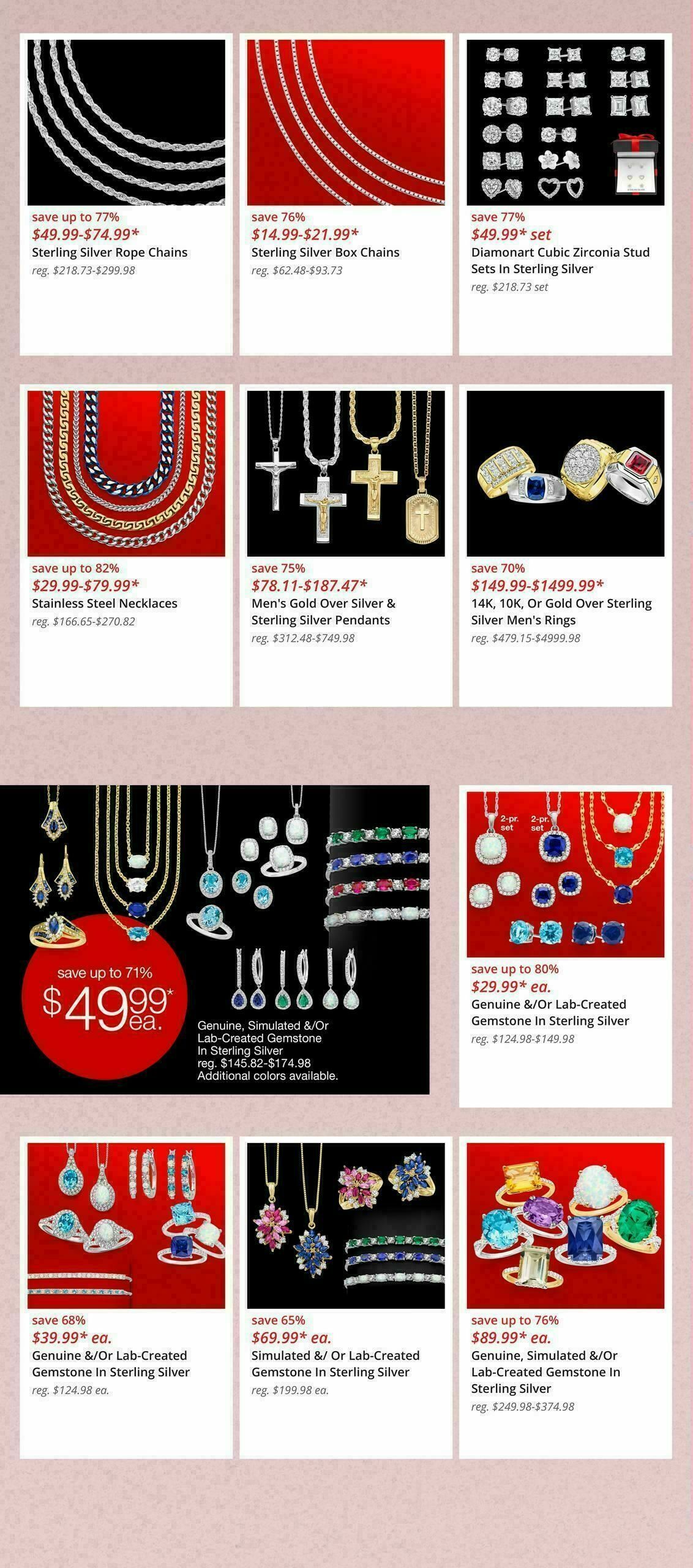 JCPenney Jewelry Deals Weekly Ad from November 7