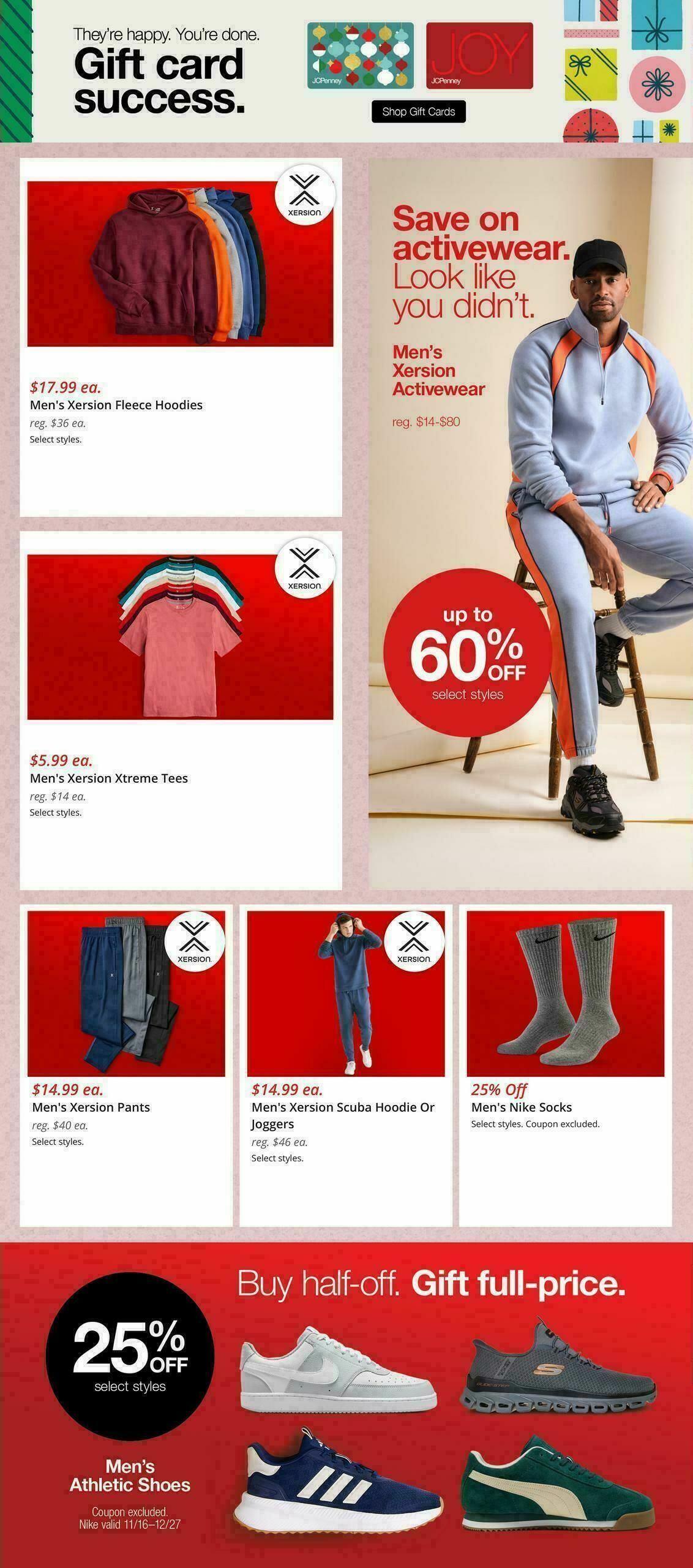 JCPenney Men's Deals Weekly Ad from November 21