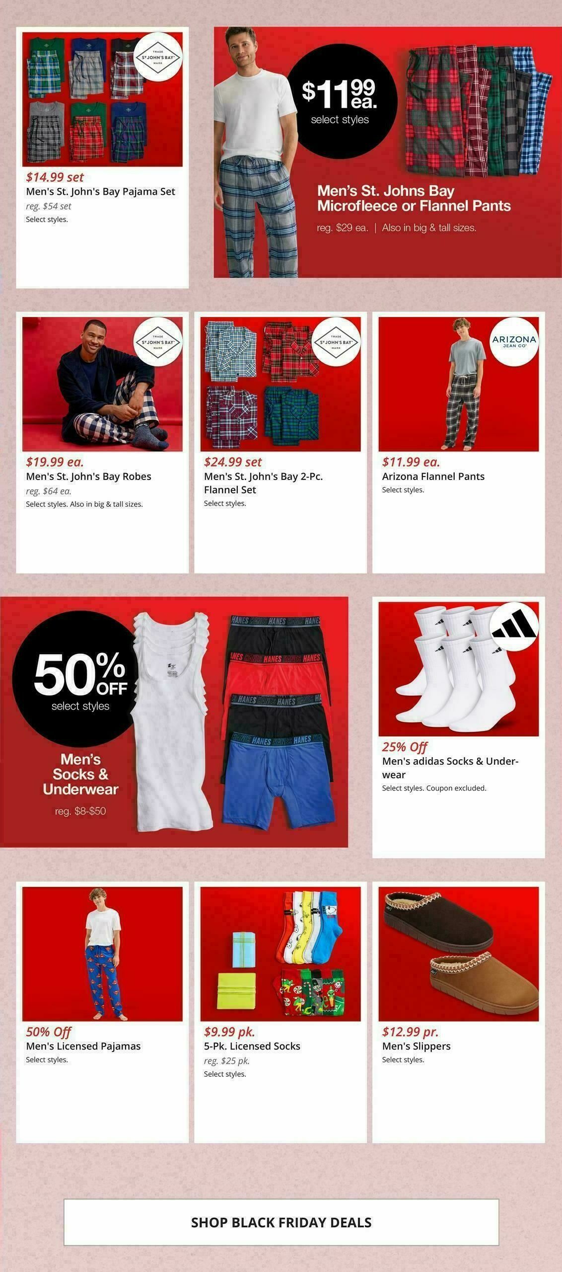 JCPenney Men's Deals Weekly Ad from November 21
