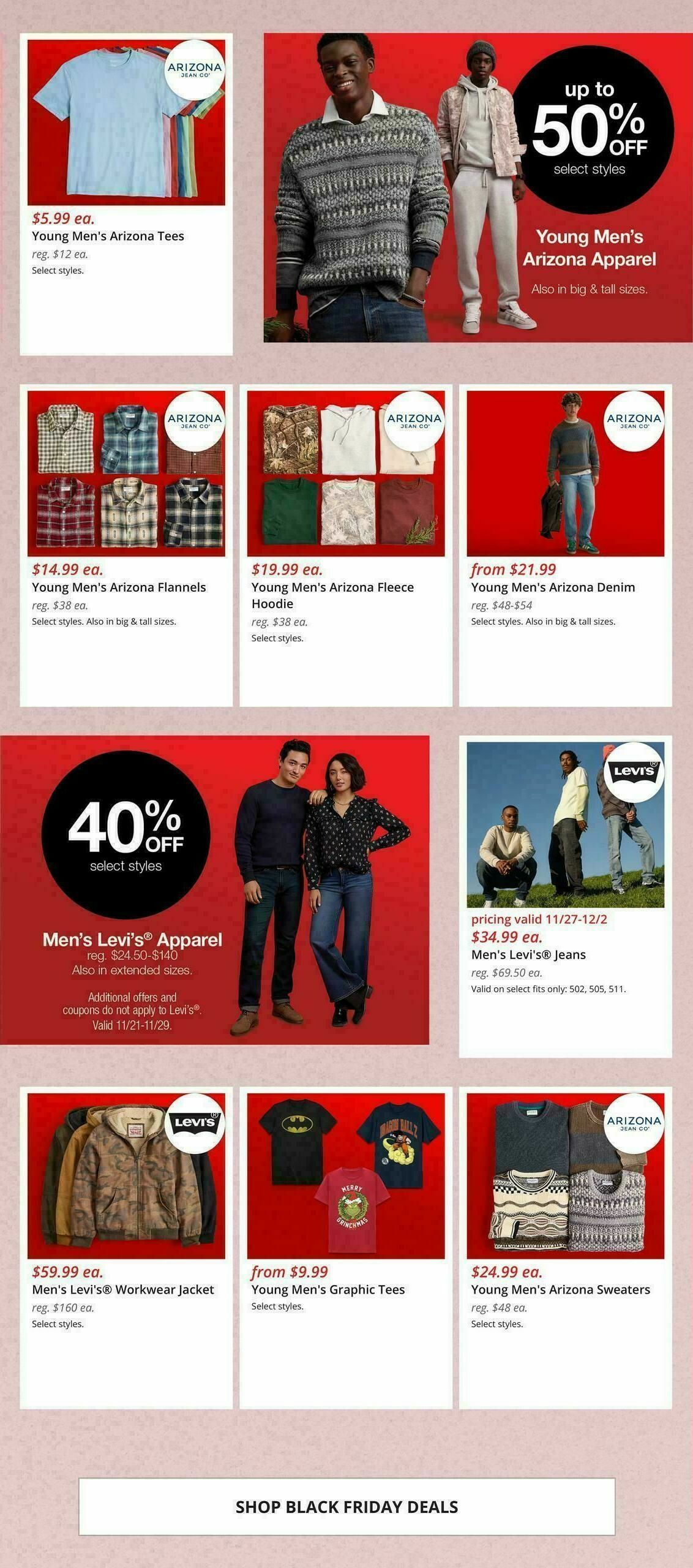 JCPenney Men's Deals Weekly Ad from November 21