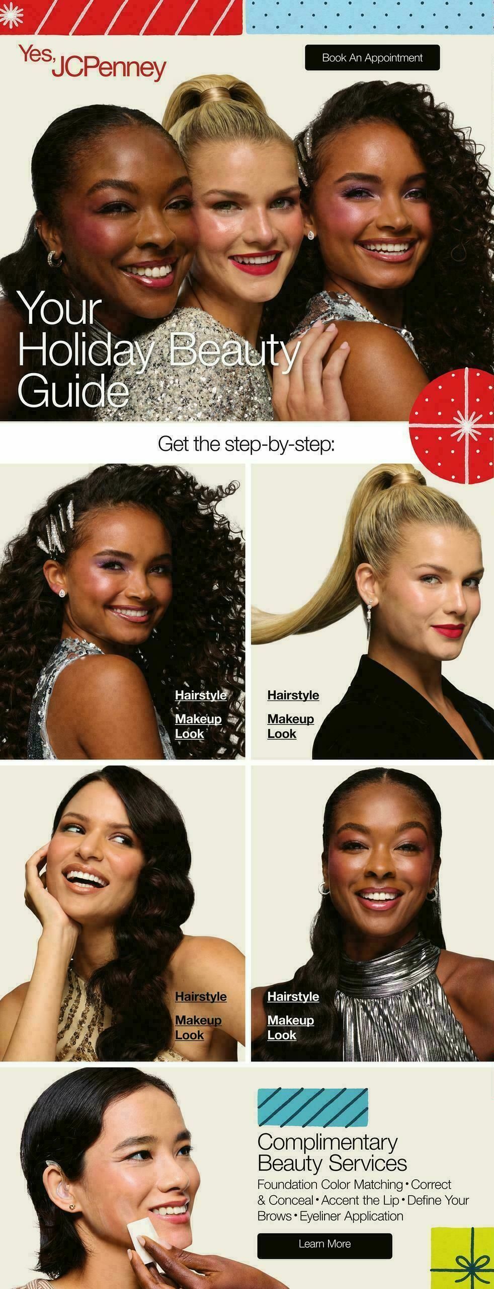 JCPenney Holiday Beauty Guide Weekly Ad from October 26