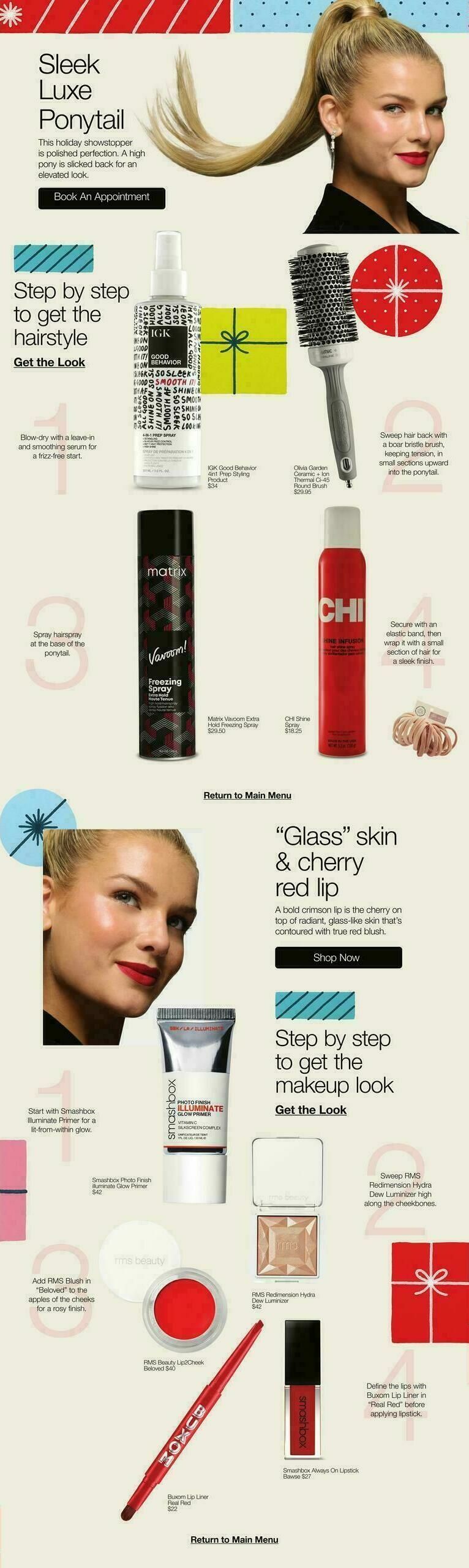 JCPenney Holiday Beauty Guide Weekly Ad from October 26