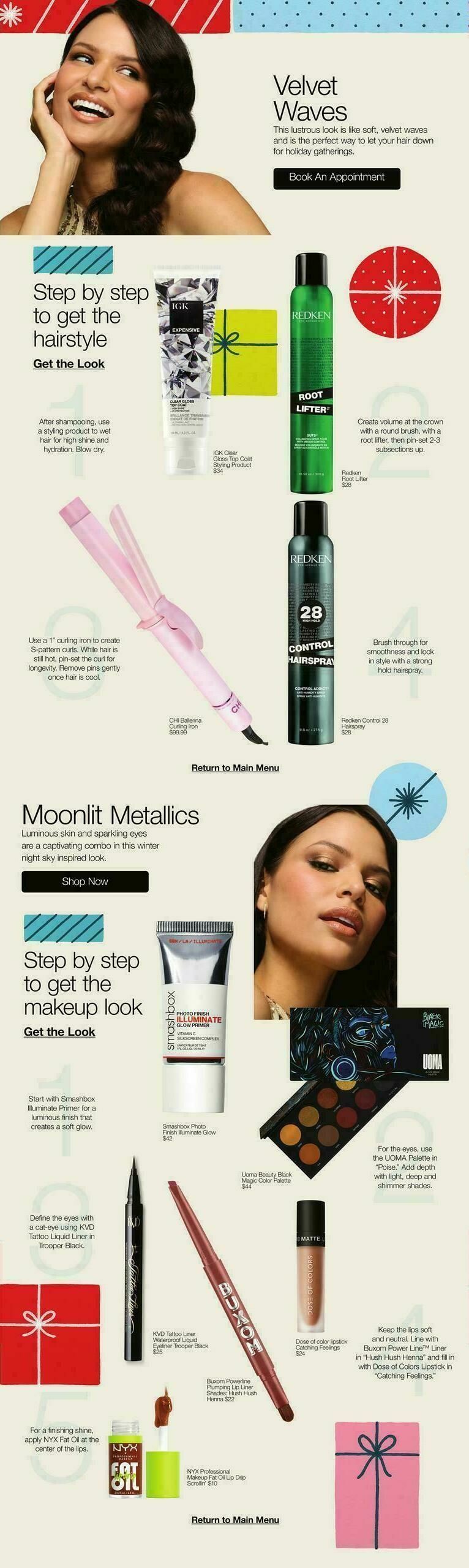 JCPenney Holiday Beauty Guide Weekly Ad from October 26