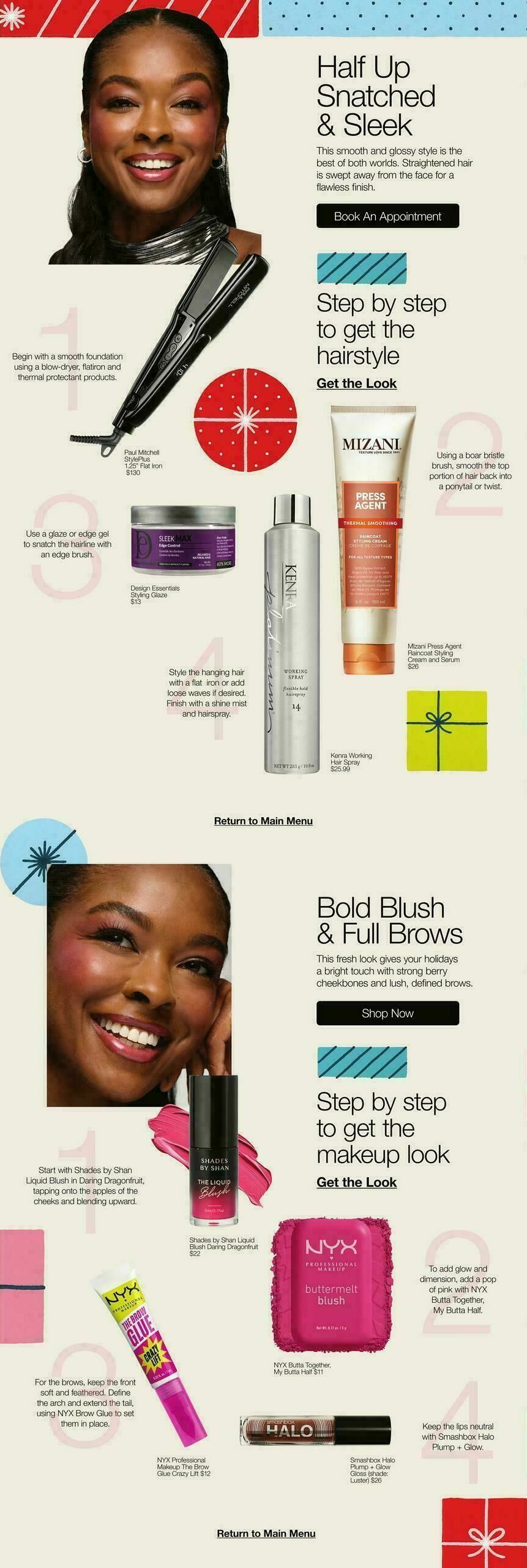 JCPenney Holiday Beauty Guide Weekly Ad from October 26