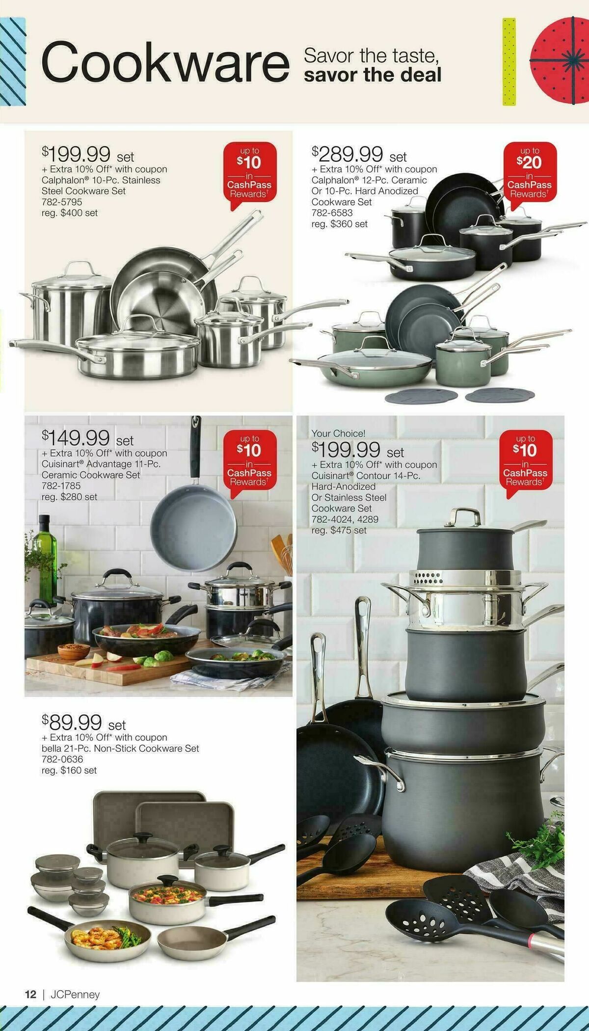 JCPenney Holiday Home Sale Weekly Ad from December 3