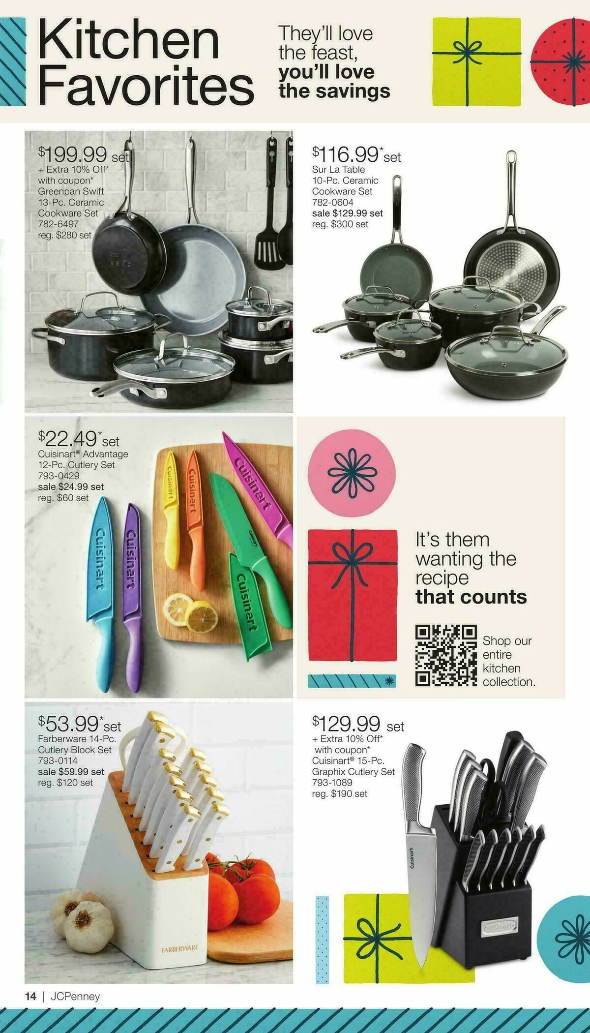 JCPenney Holiday Home Sale Weekly Ad from December 3