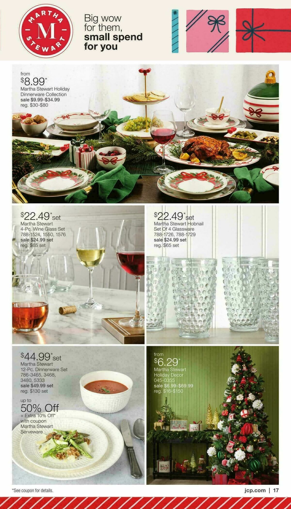 JCPenney Holiday Home Sale Weekly Ad from December 3