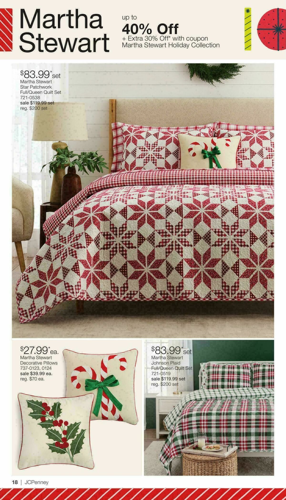 JCPenney Holiday Home Sale Weekly Ad from December 3
