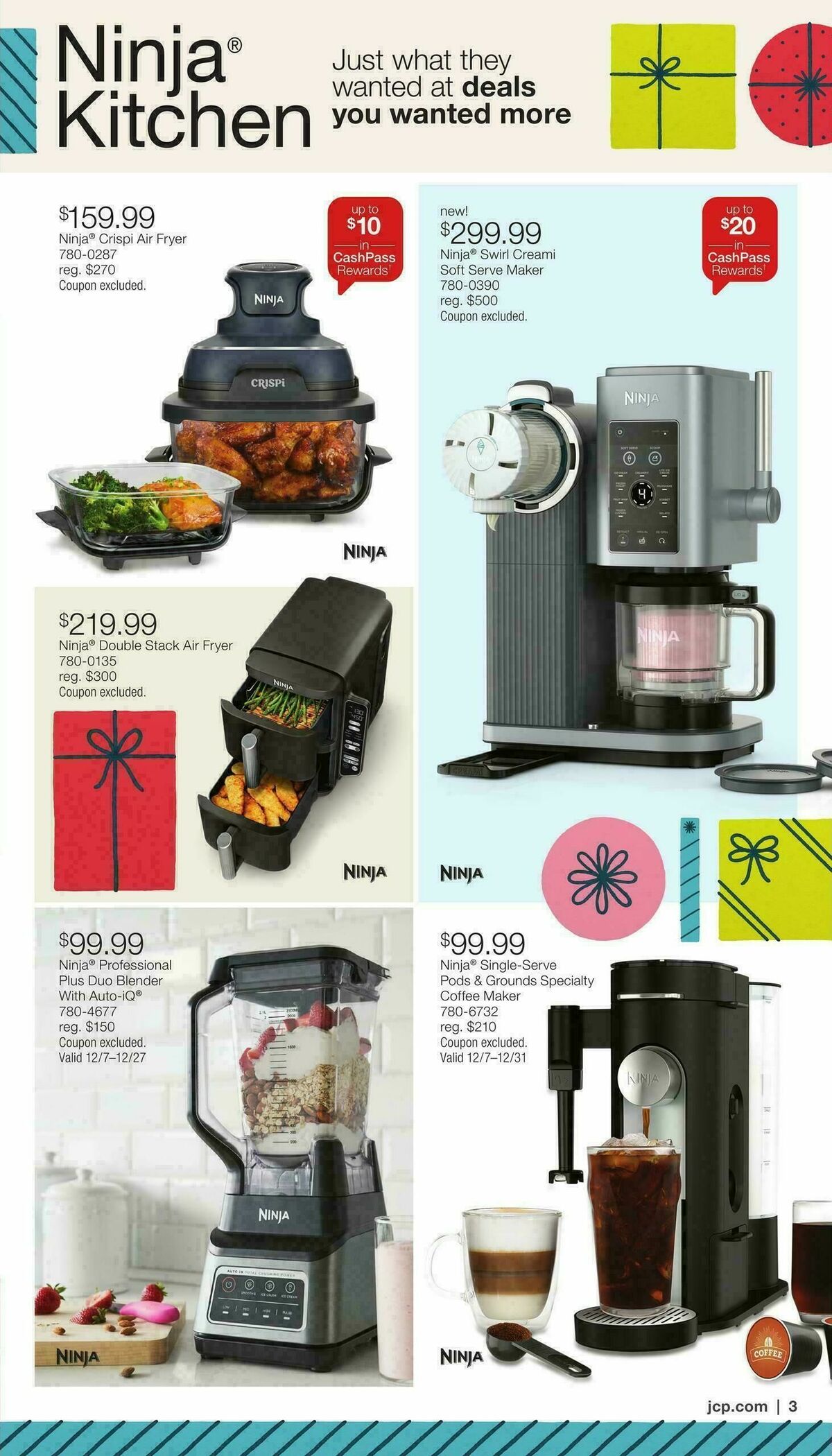 JCPenney Holiday Home Sale Weekly Ad from December 3
