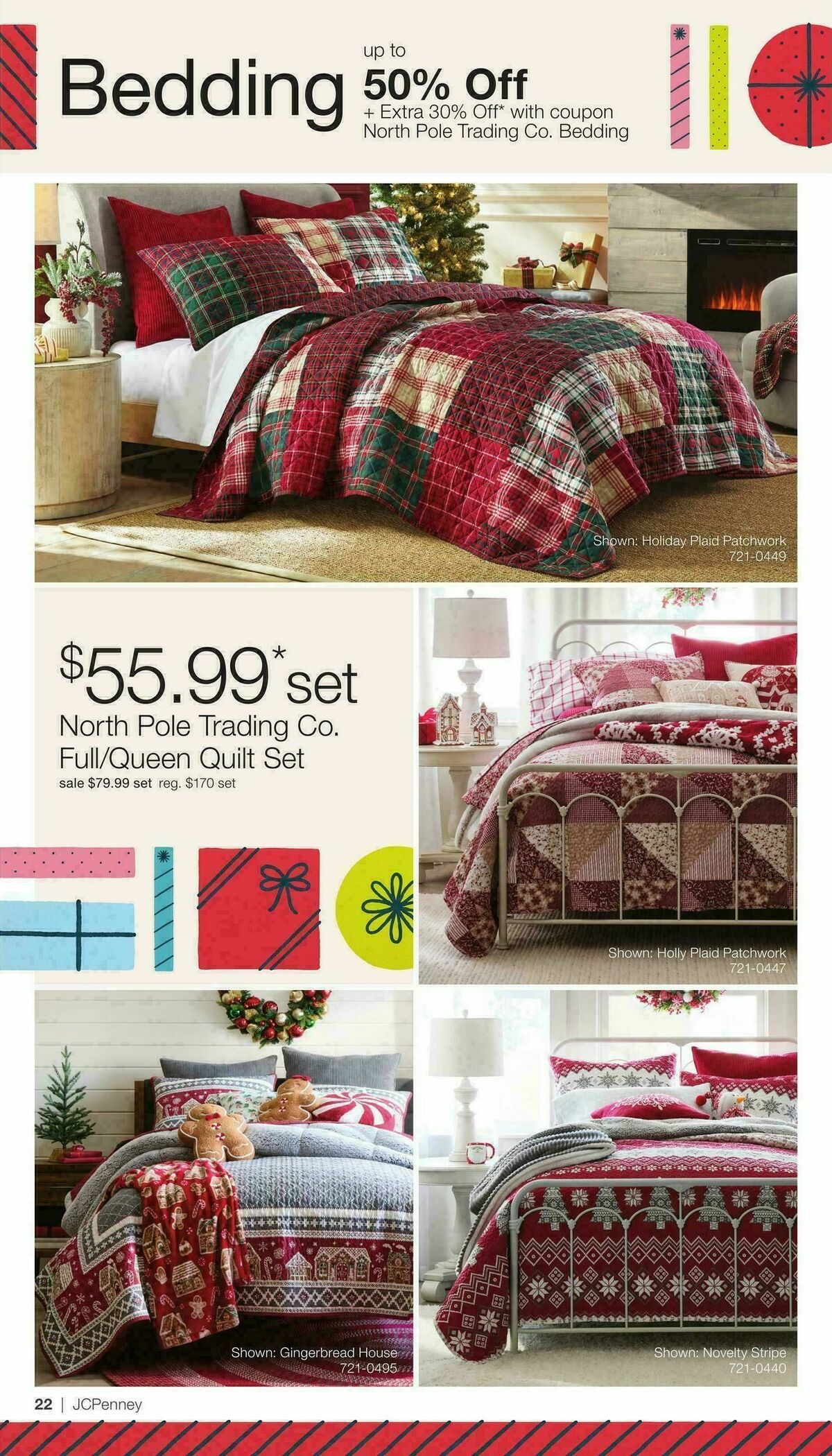 JCPenney Holiday Home Sale Weekly Ad from December 3
