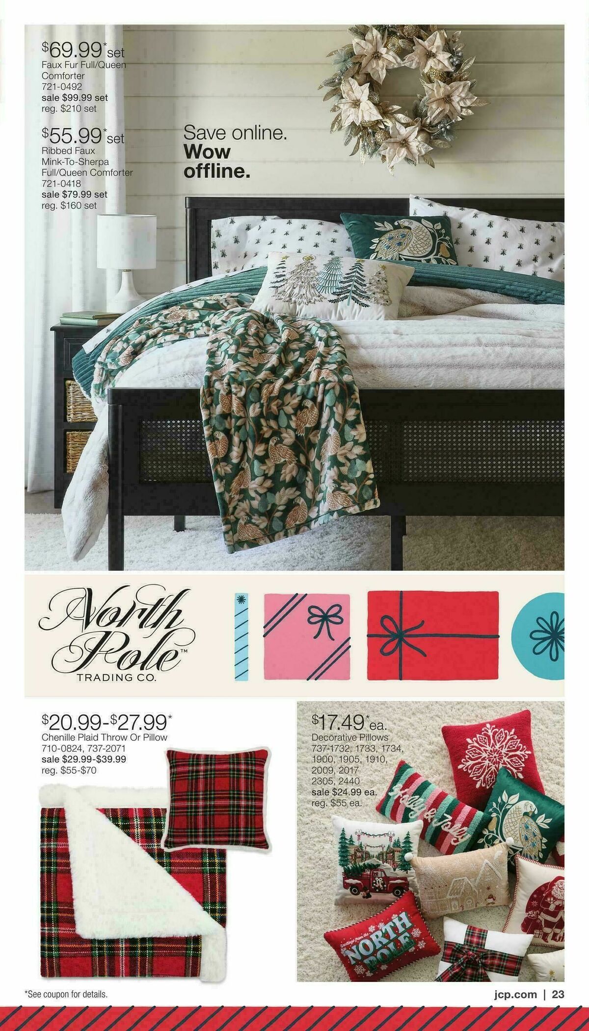 JCPenney Holiday Home Sale Weekly Ad from December 3