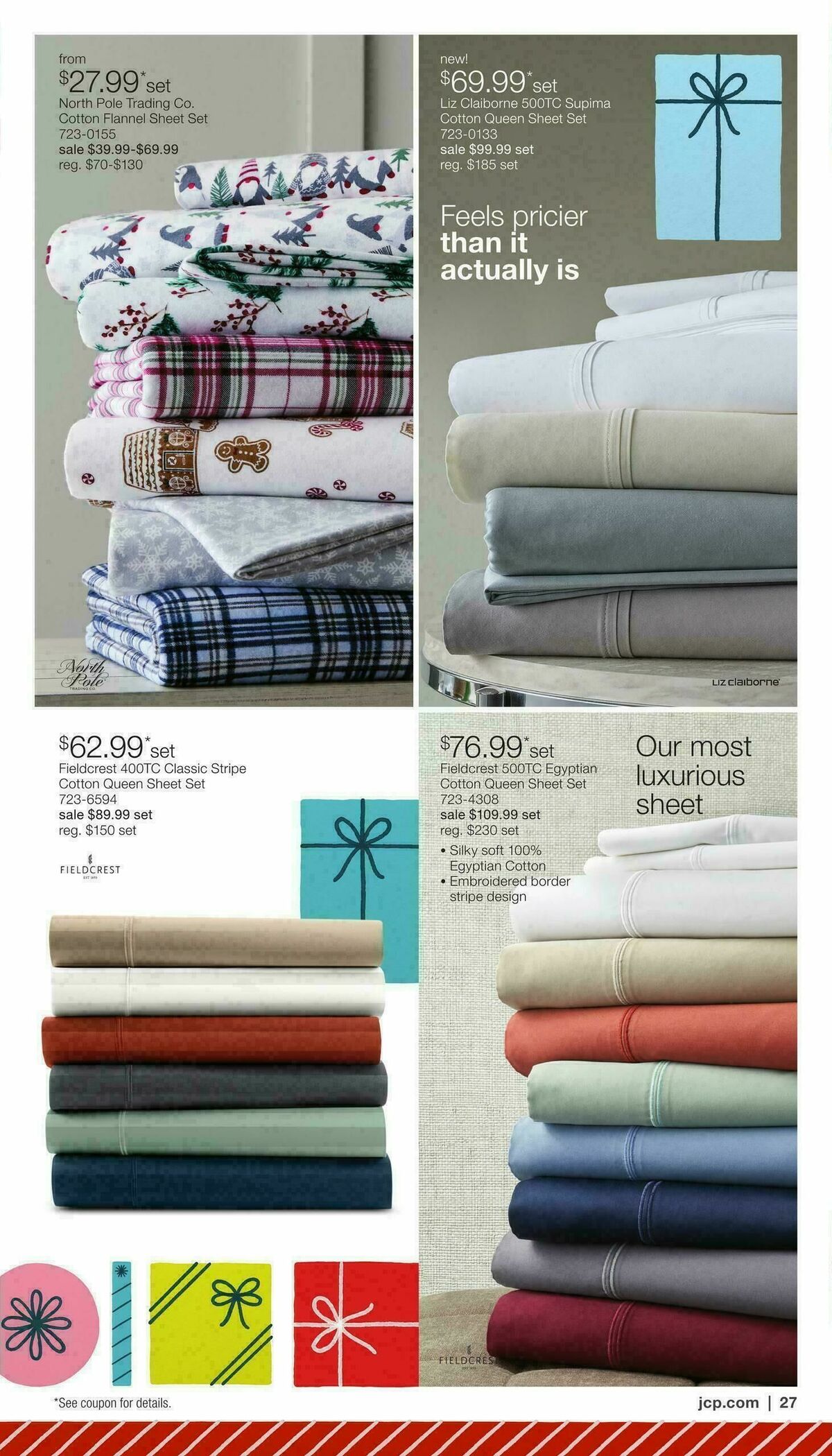 JCPenney Holiday Home Sale Weekly Ad from December 3