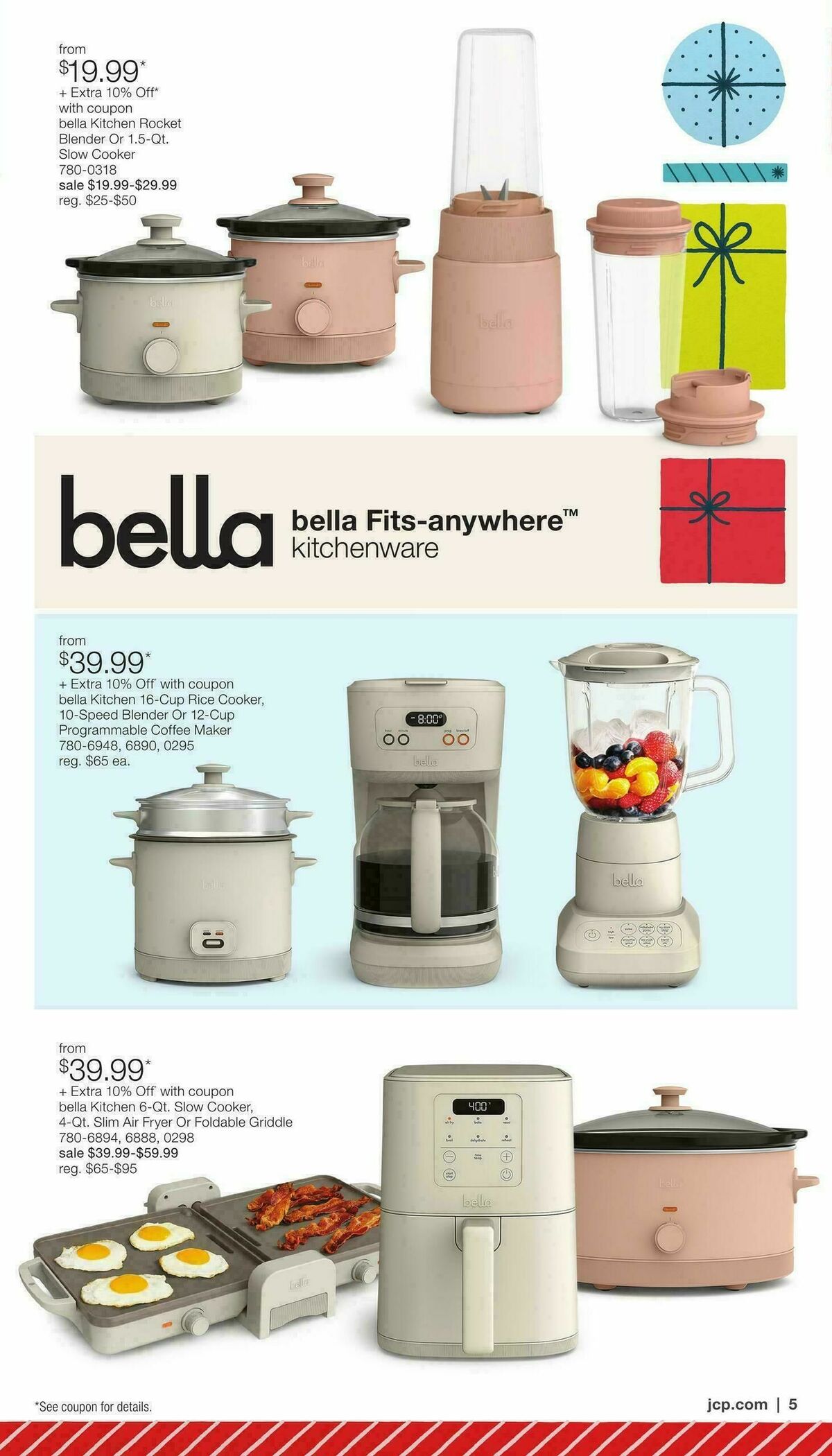 JCPenney Holiday Home Sale Weekly Ad from December 3