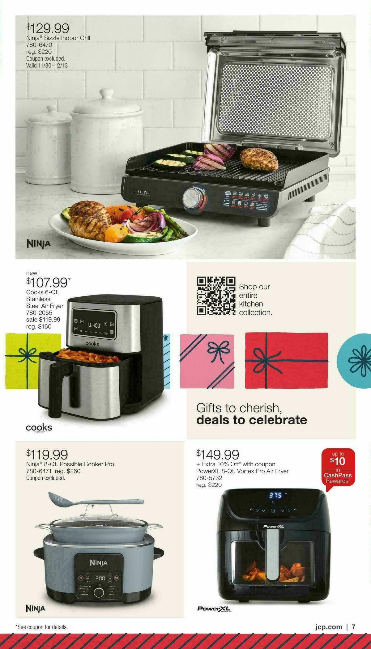 JCPenney Holiday Home Sale Weekly Ad from December 3