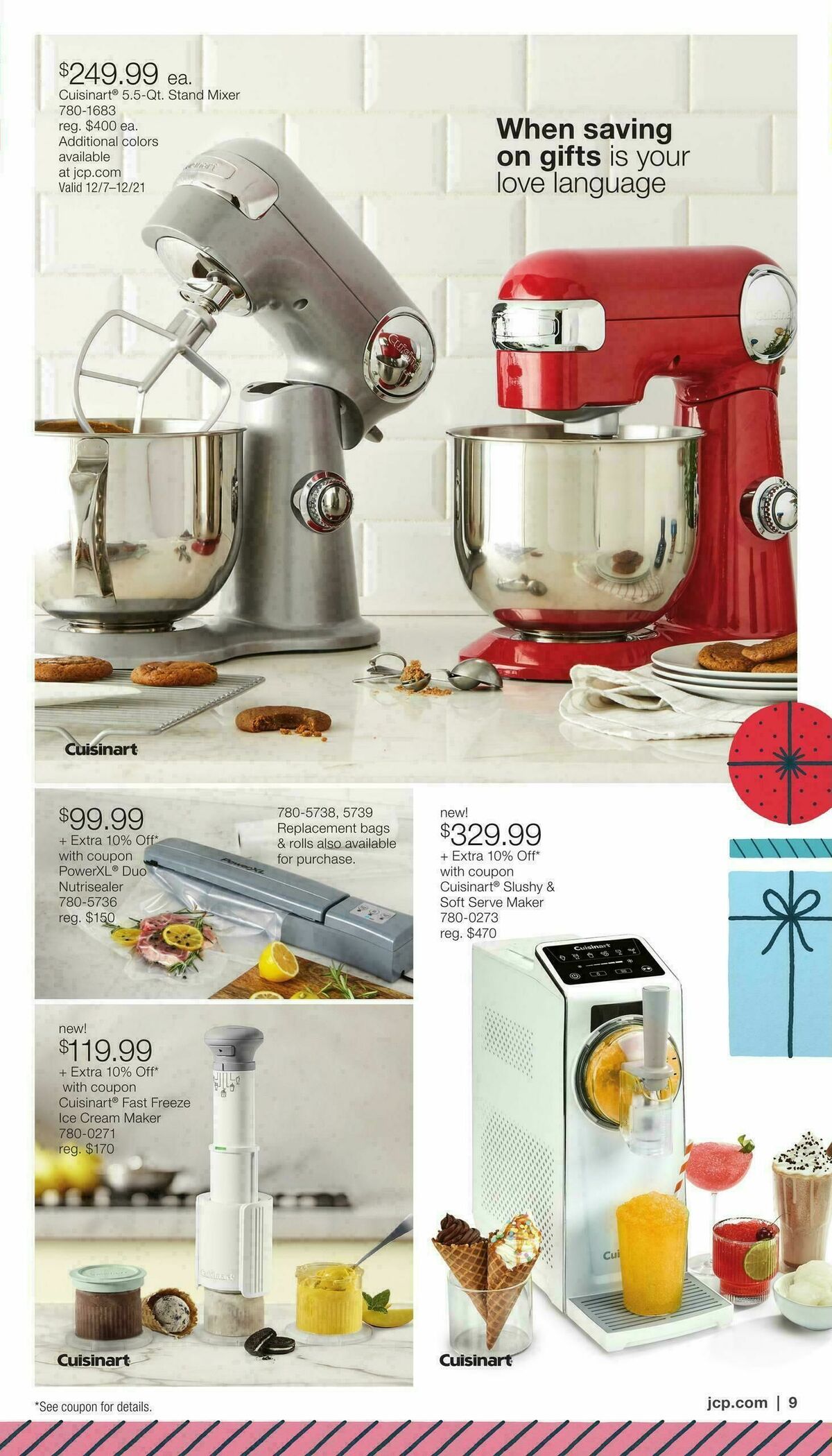 JCPenney Holiday Home Sale Weekly Ad from December 3