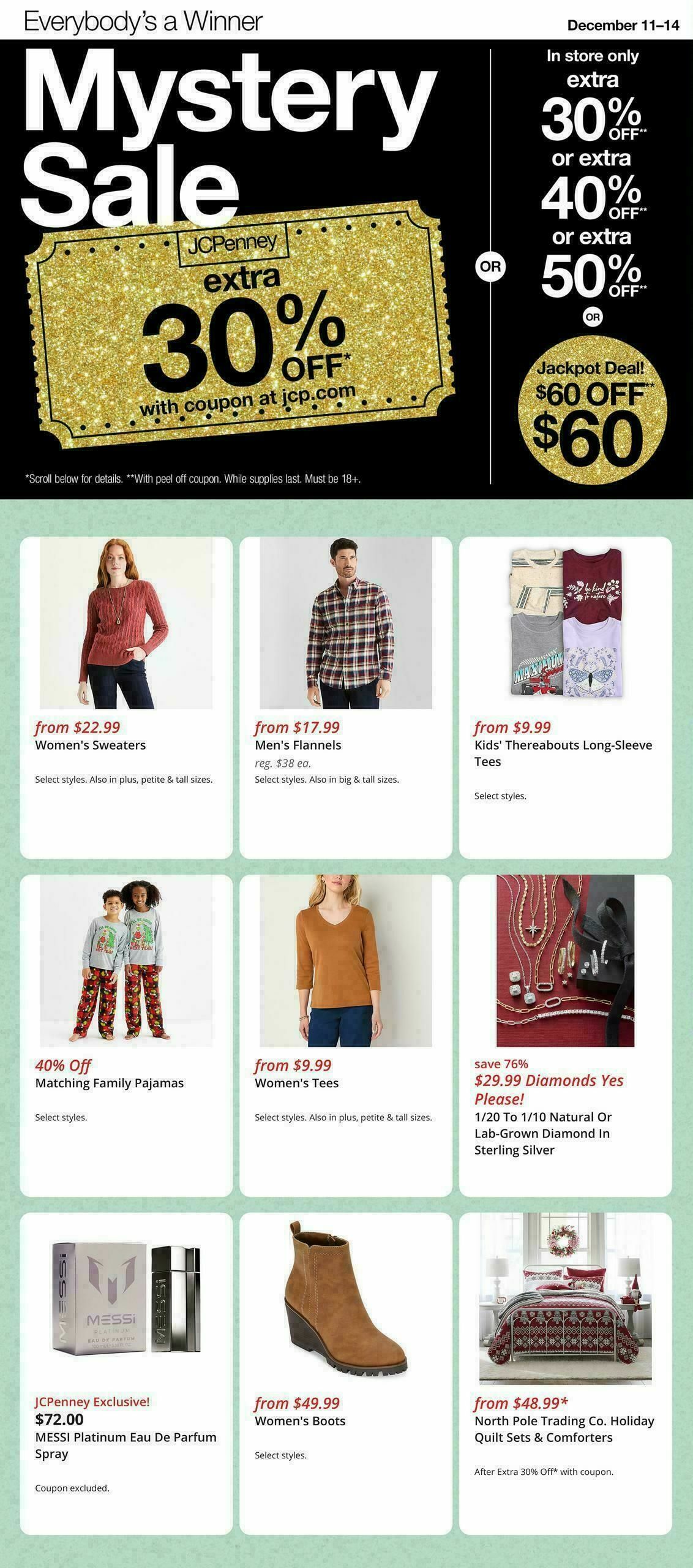 JCPenney Weekly Ad from December 11