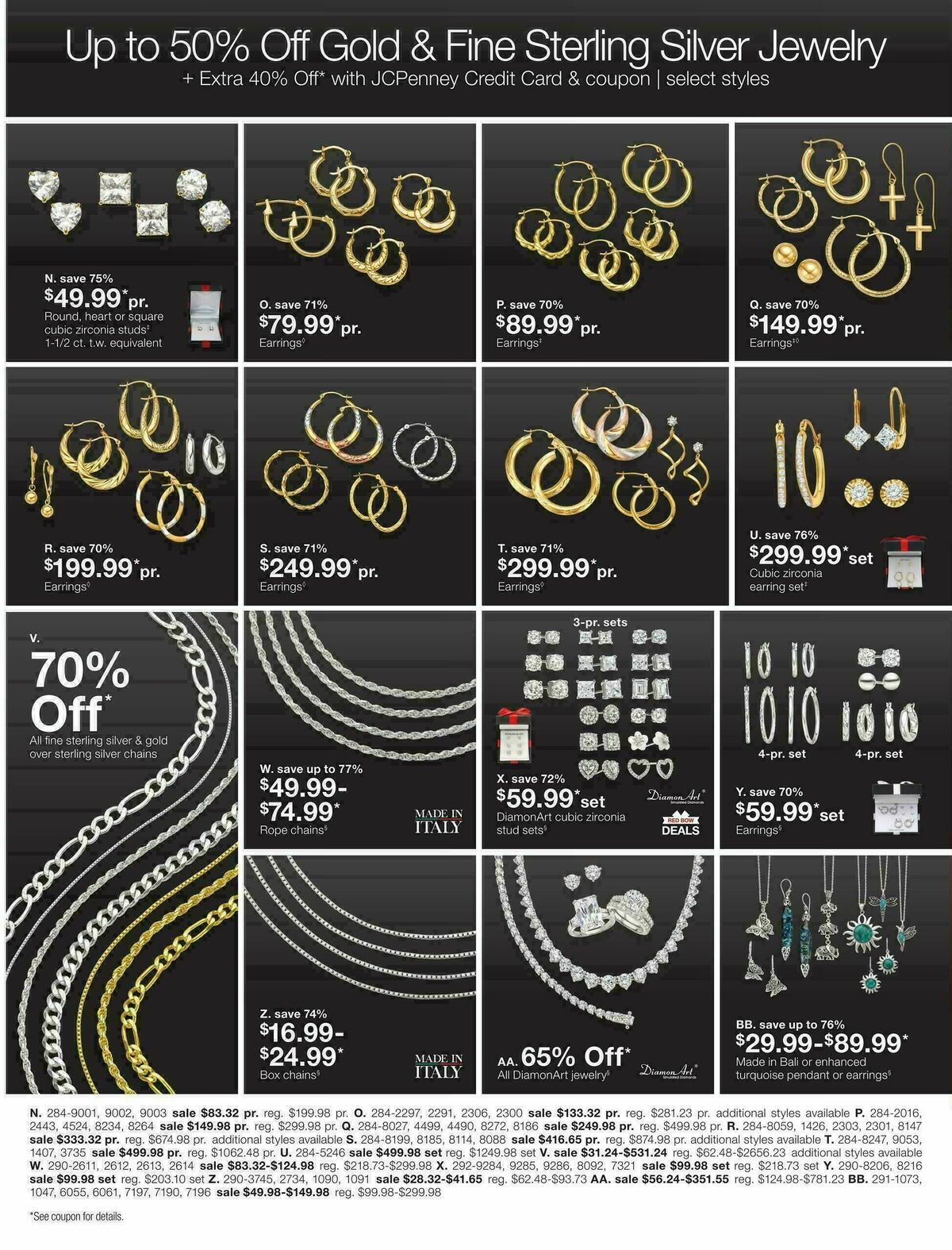 JCPenney After-Christmas Jewelry Sale Weekly Ad from December 26