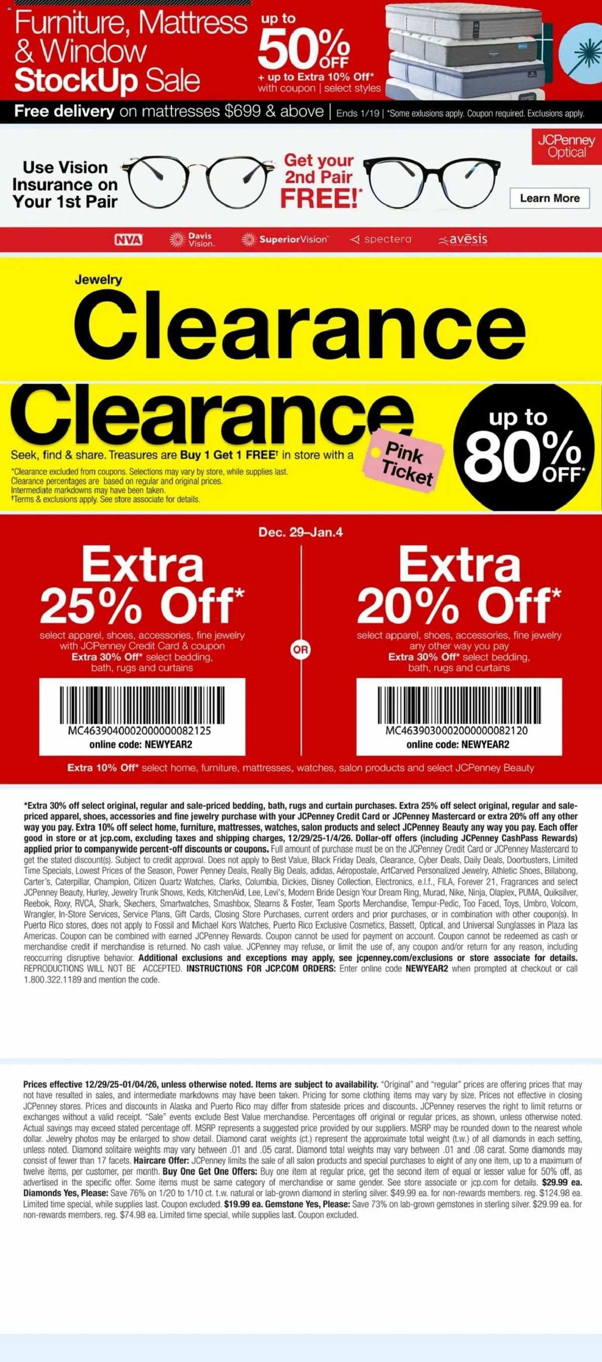JCPenney Weekly Ad from December 29