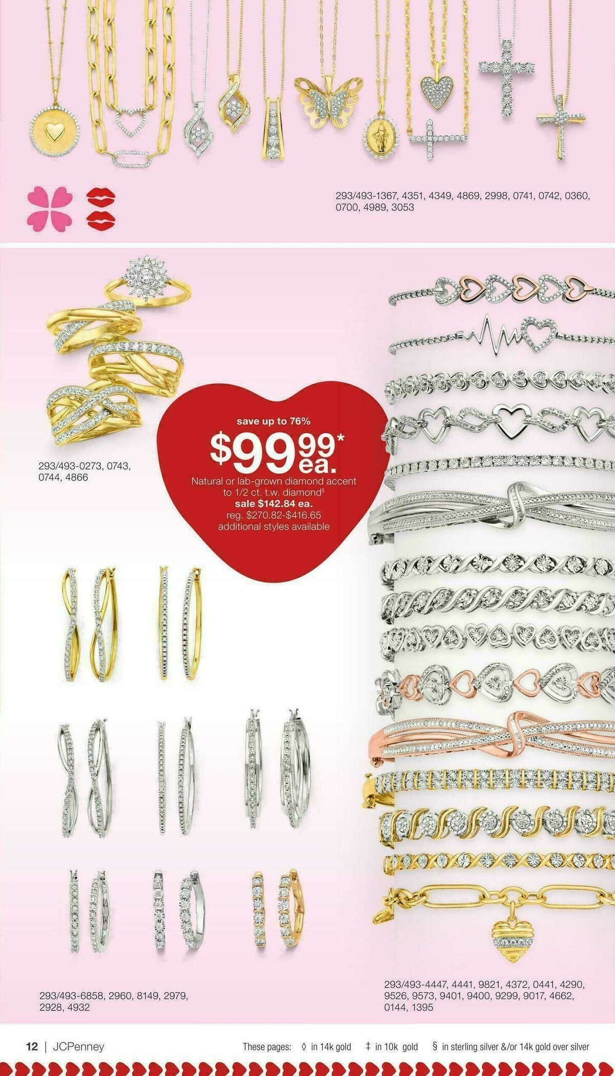 JCPenney Valentine’s Day Jewelry Sale Weekly Ad from January 17