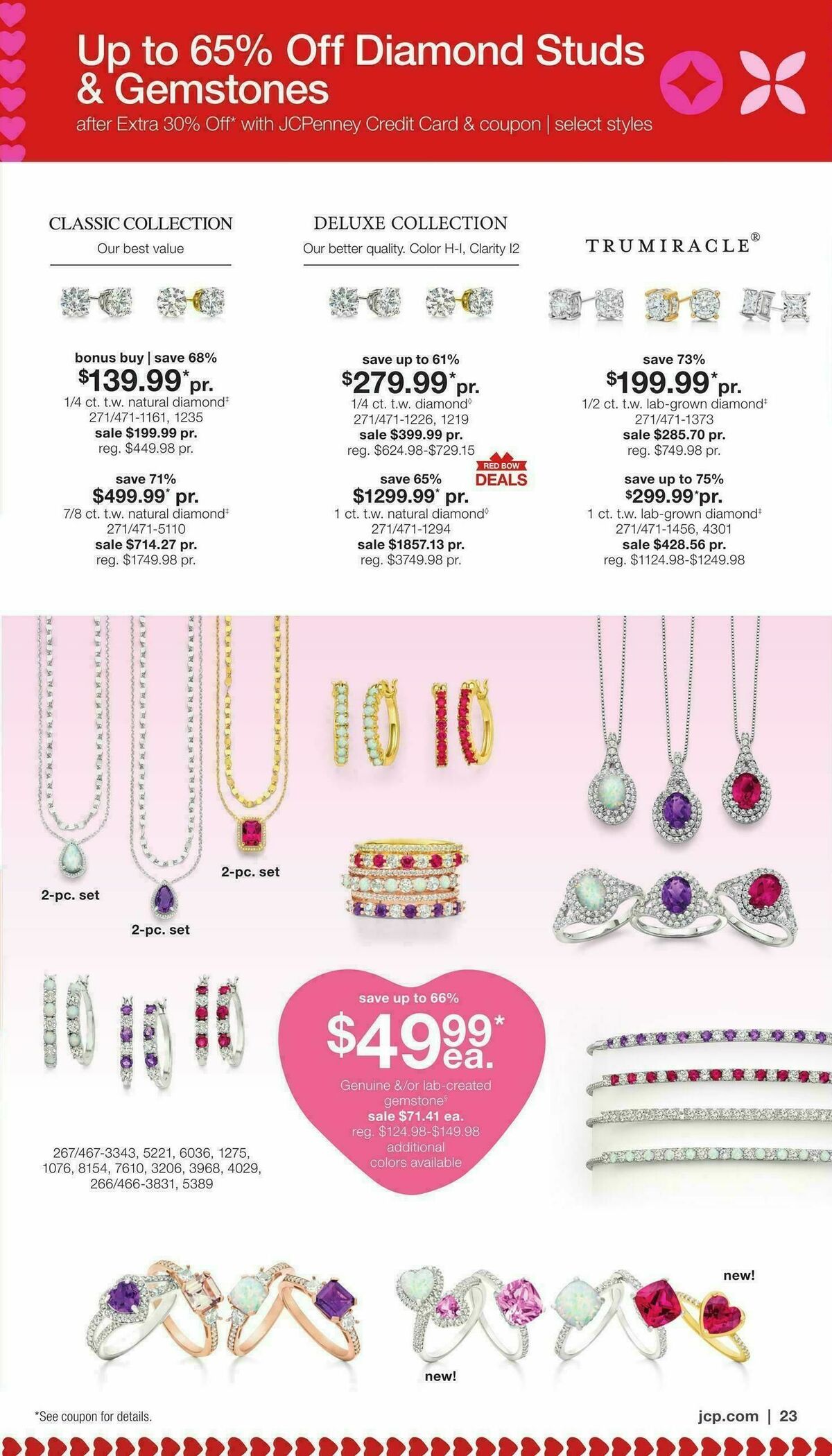 JCPenney Valentine’s Day Jewelry Sale Weekly Ad from January 17