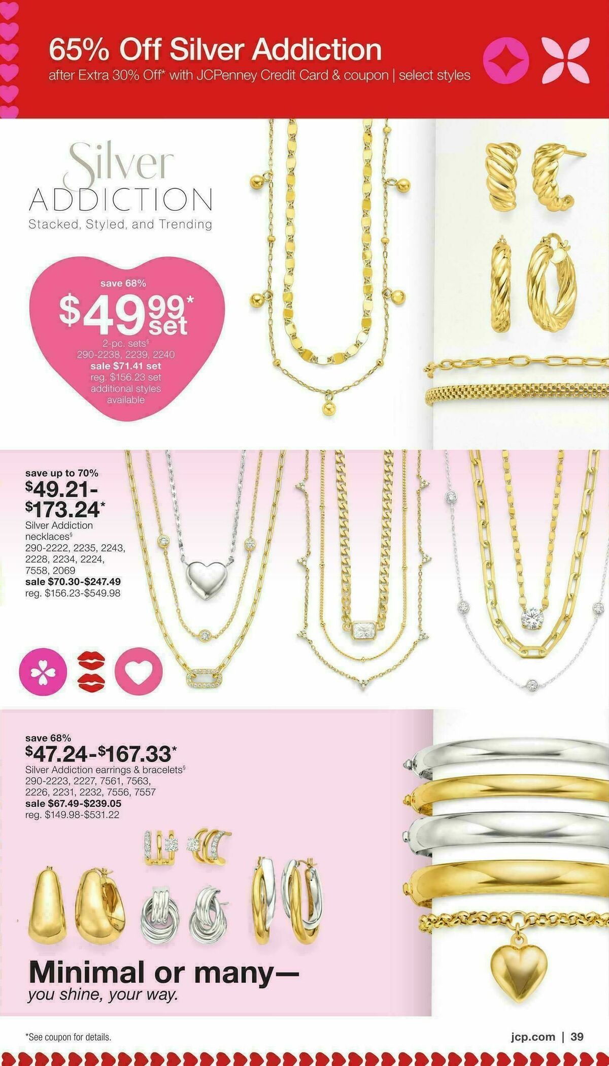JCPenney Valentine’s Day Jewelry Sale Weekly Ad from January 17