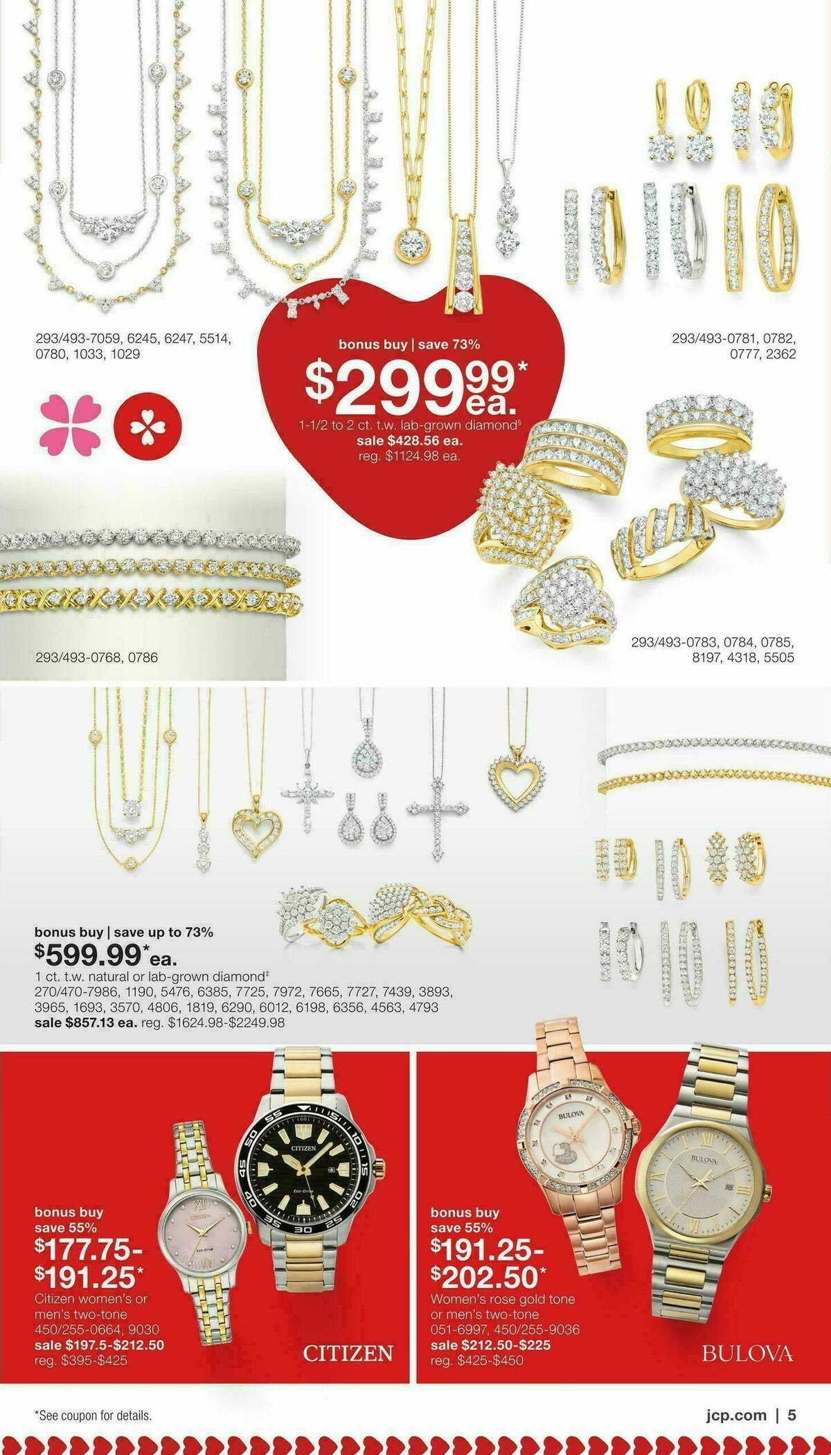 JCPenney Valentine’s Day Jewelry Sale Weekly Ad from January 17