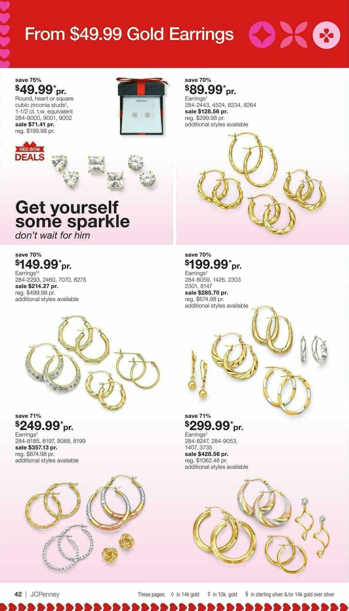 JCPenney Valentine’s Day Jewelry Sale Weekly Ad from January 17