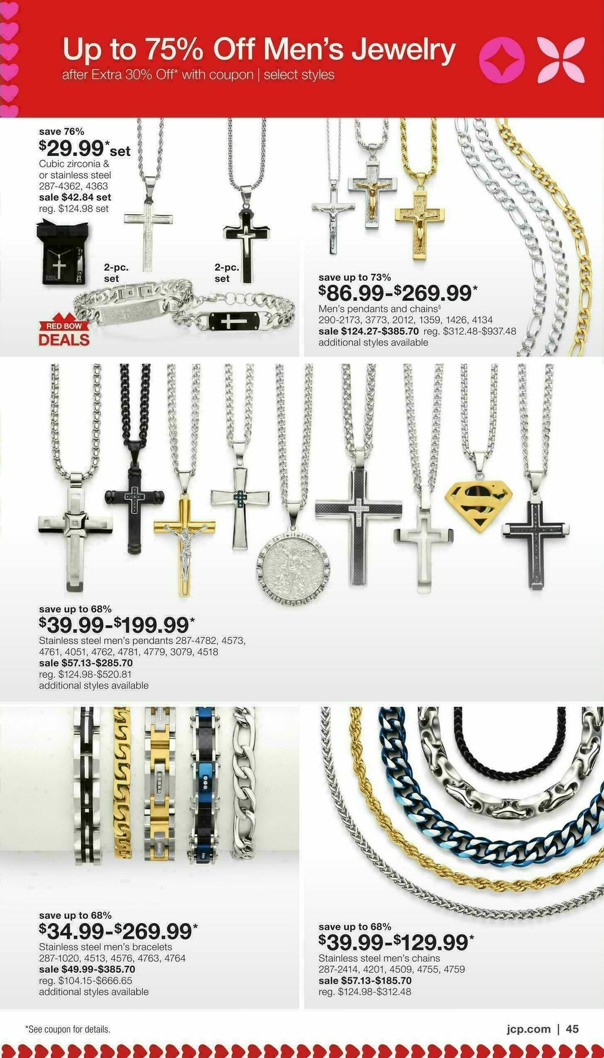 JCPenney Valentine’s Day Jewelry Sale Weekly Ad from January 17