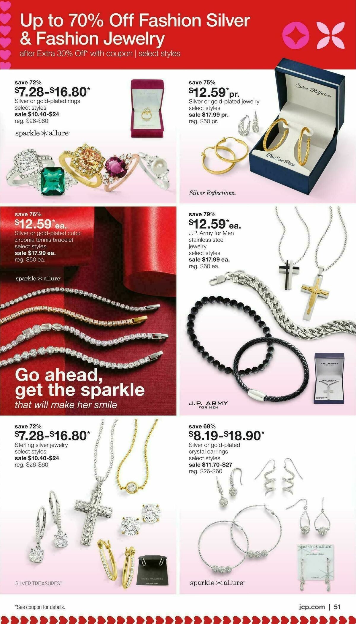 JCPenney Valentine’s Day Jewelry Sale Weekly Ad from January 17